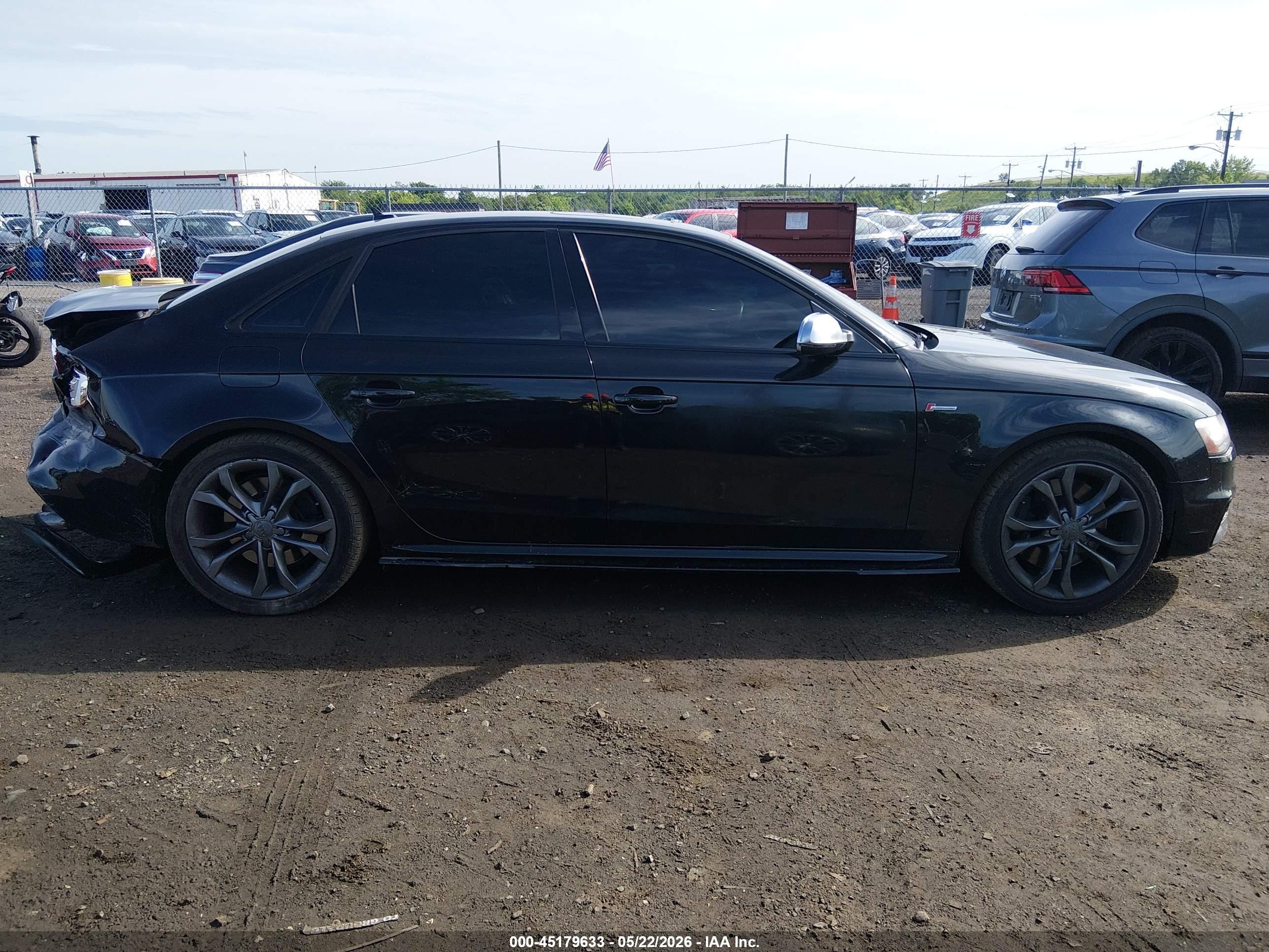2013 Audi S4 3.0t Premium Plus Black vin: WAUDGAFL9DA146219