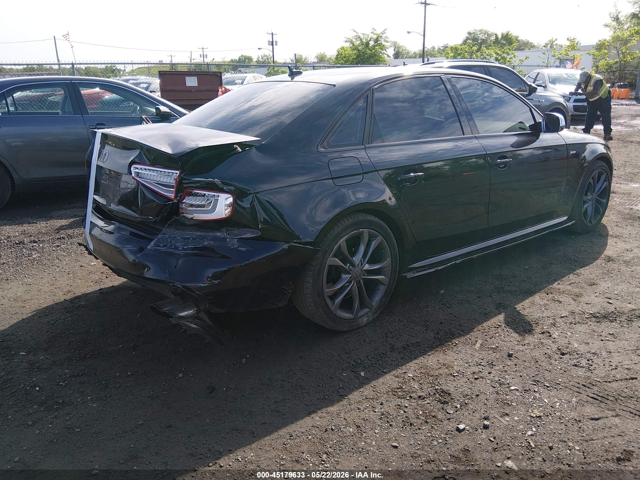 2013 Audi S4 3.0t Premium Plus Black vin: WAUDGAFL9DA146219