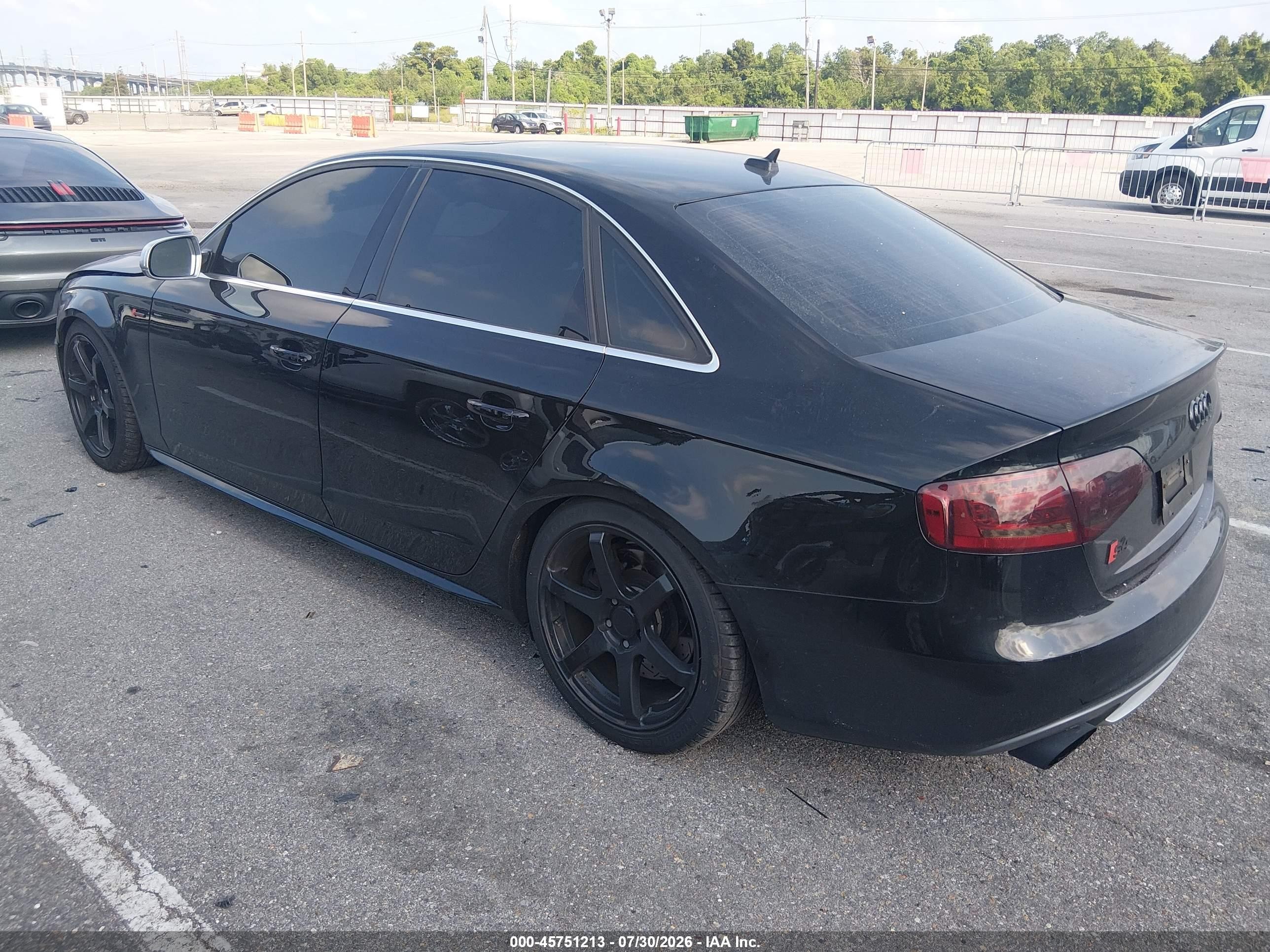 2012 Audi S4 Premium Plus Black vin: WAUDGAFLXCA103023