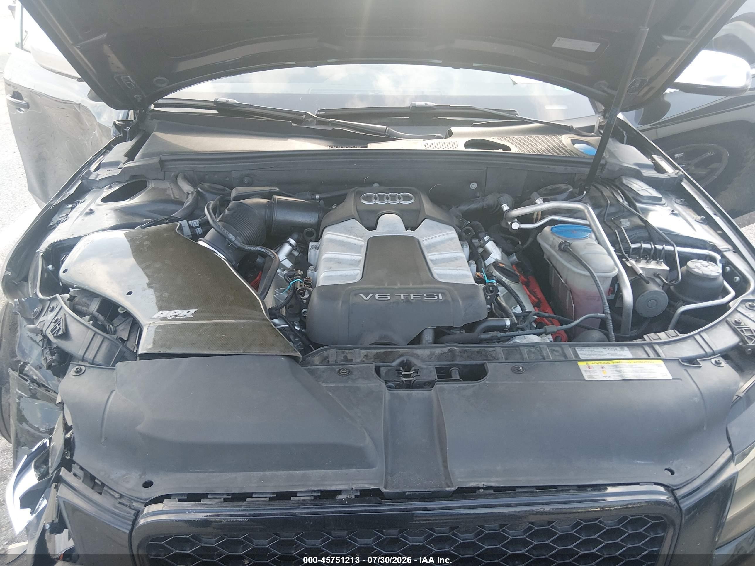 2012 Audi S4 Premium Plus Black vin: WAUDGAFLXCA103023