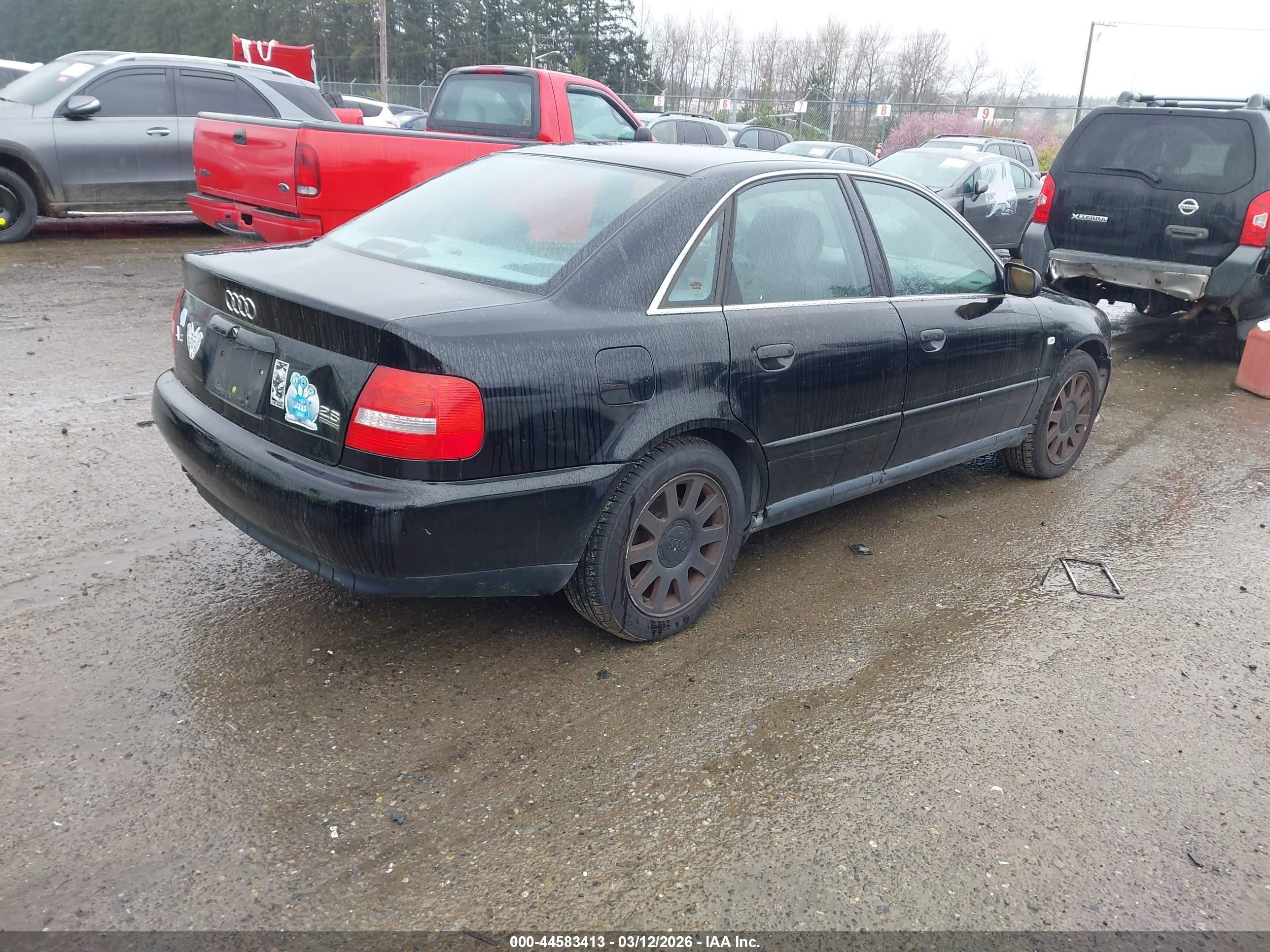 2000 Audi A4 2.8 Черный vin: WAUDH28D6YA085653