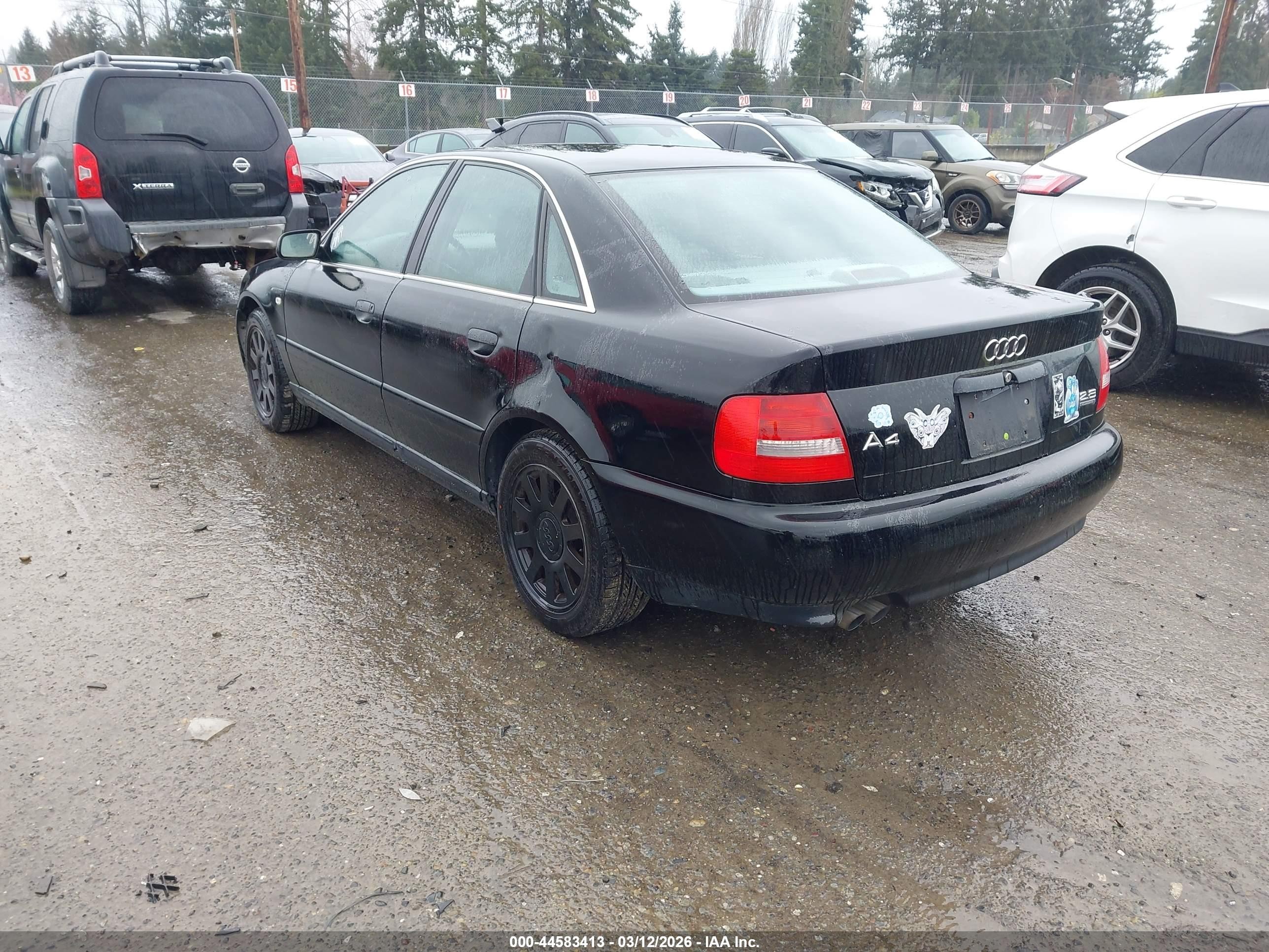 2000 Audi A4 2.8 Черный vin: WAUDH28D6YA085653