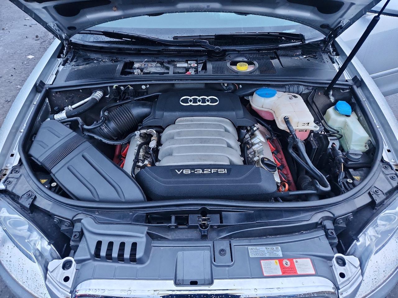 2008 Audi A4 3.2 Cabriolet Quattro Silver vin: WAUDH48H08K013209