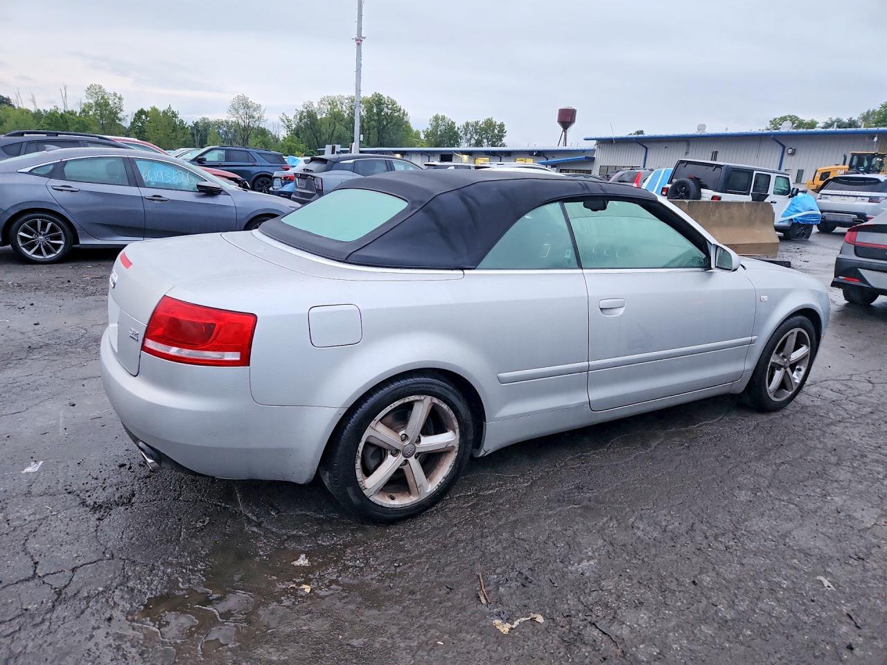2008 Audi A4 3.2 Cabriolet Quattro Silver vin: WAUDH48H08K013209