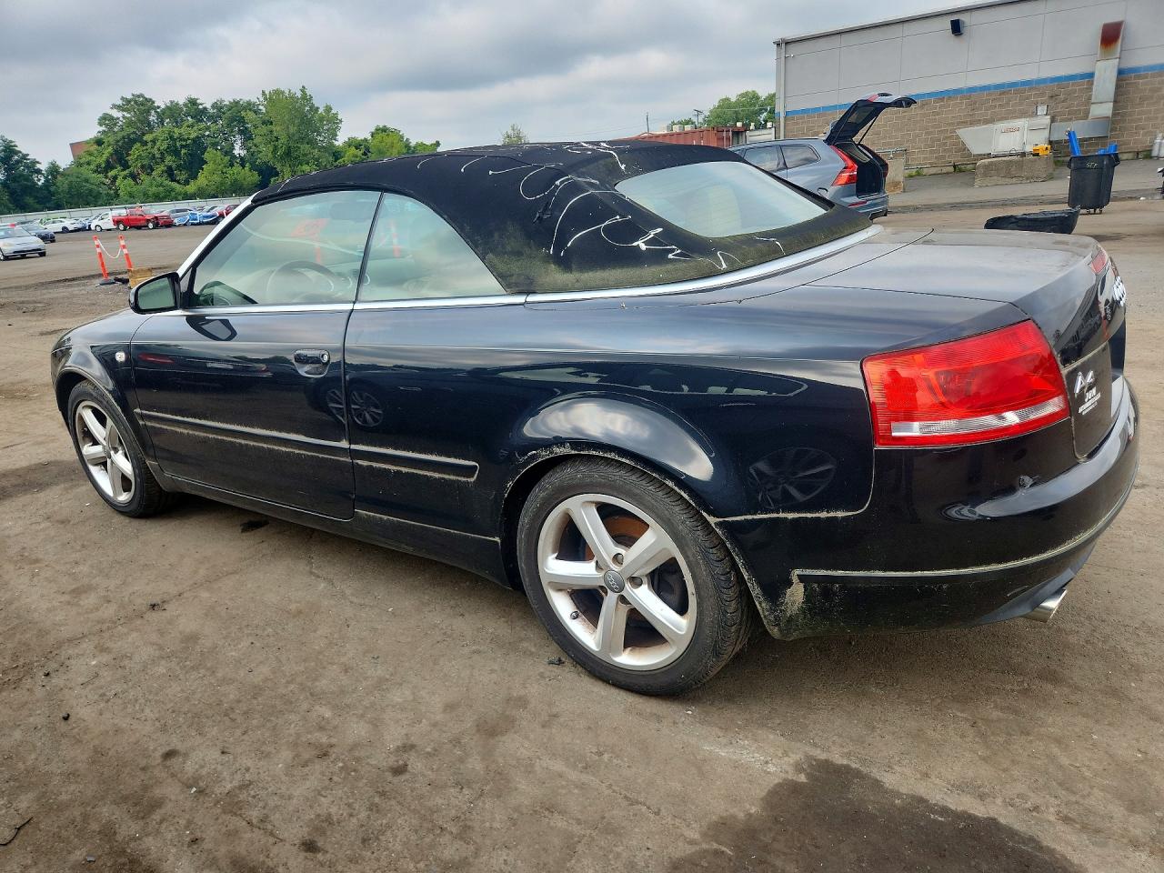 2008 Audi A4 3.2 Cabriolet Quattro Charcoal vin: WAUDH48H18K004907