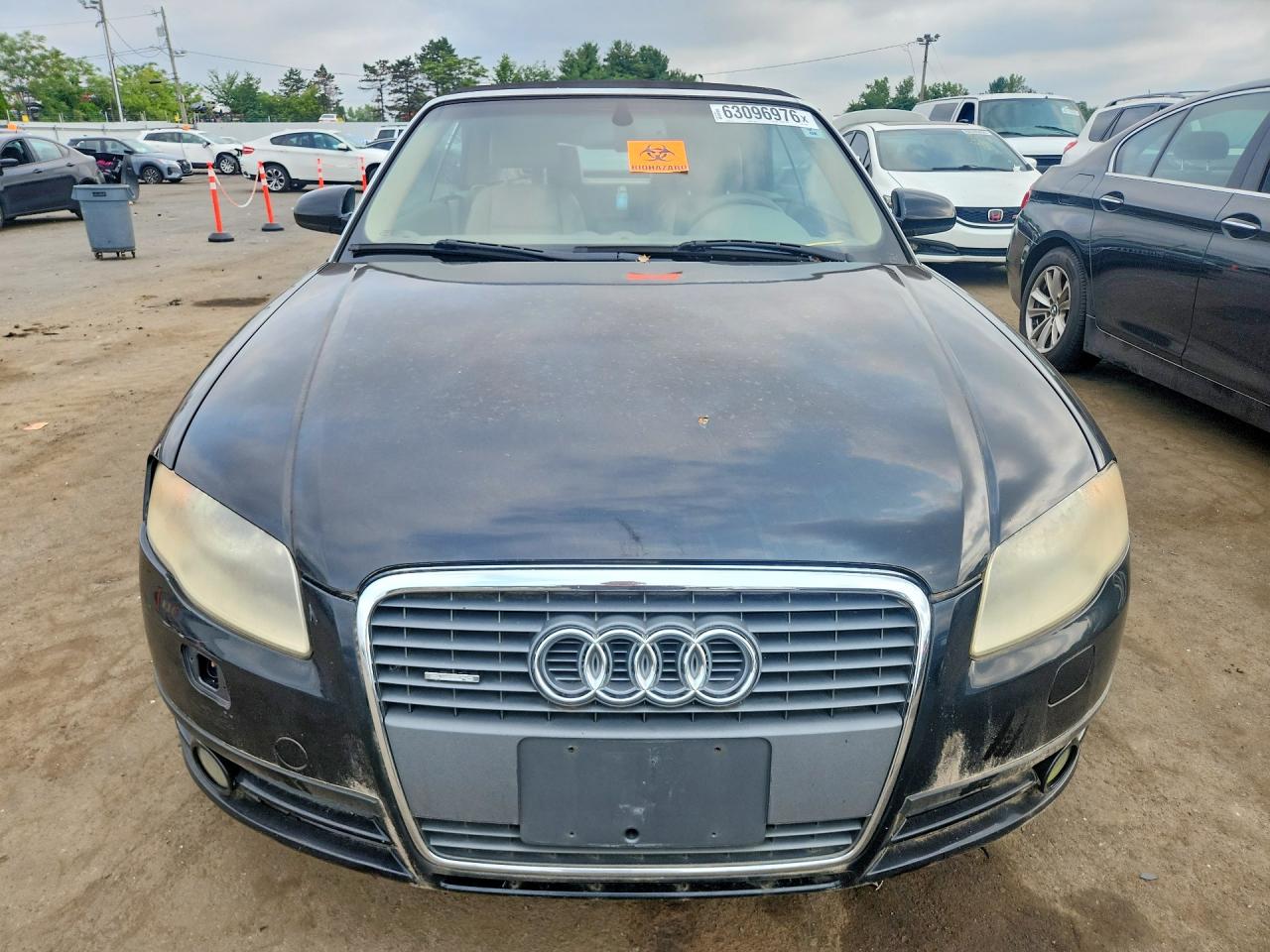 2008 Audi A4 3.2 Cabriolet Quattro Charcoal vin: WAUDH48H18K004907
