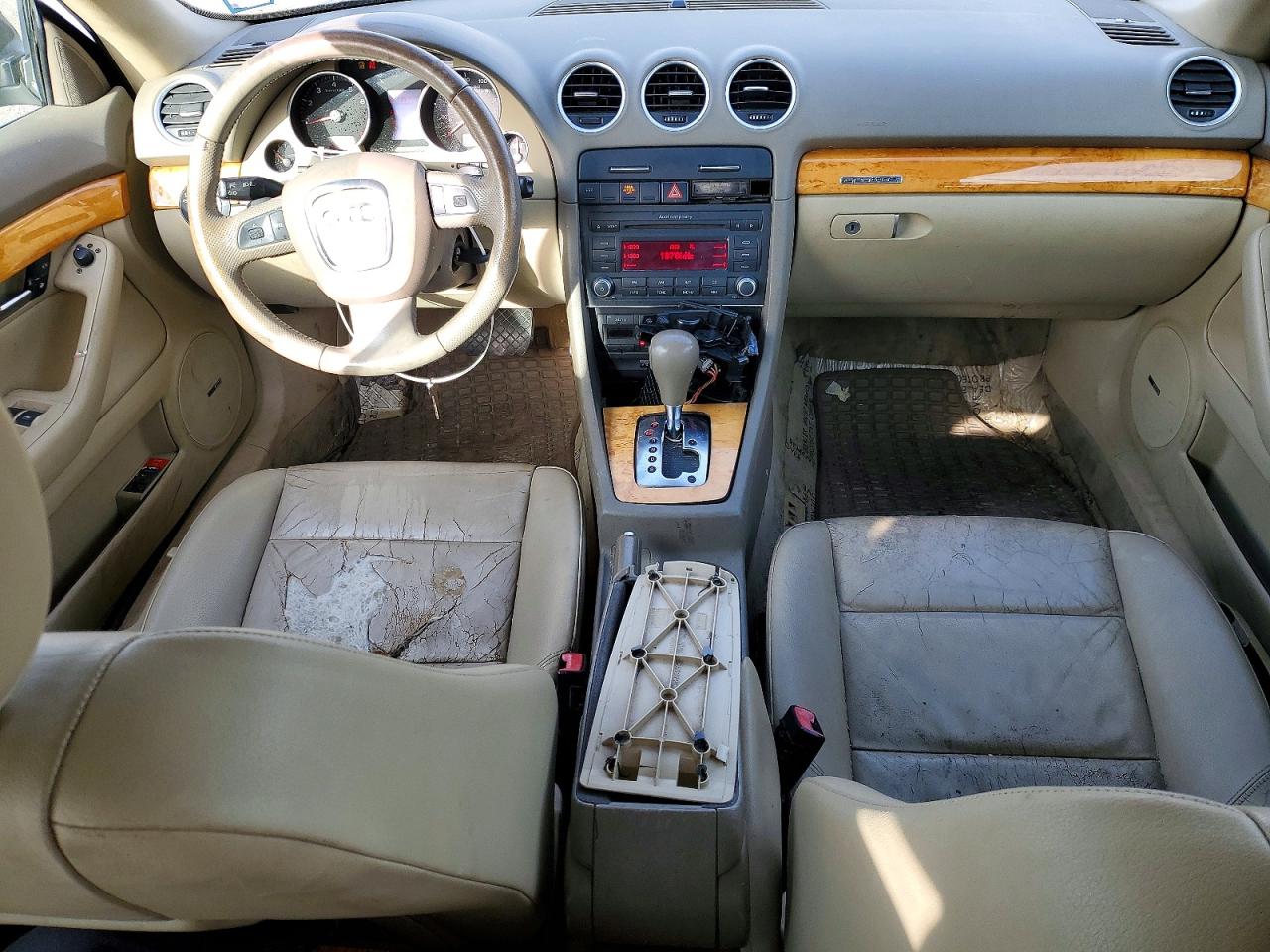 2007 Audi A4 3.2 Cabriolet Quattro Черный vin: WAUDH48H57K017996