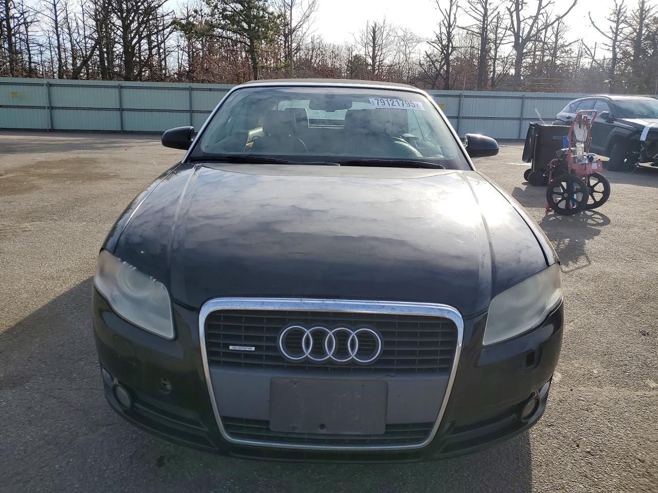 2007 Audi A4 3.2 Cabriolet Quattro Черный vin: WAUDH48H57K017996
