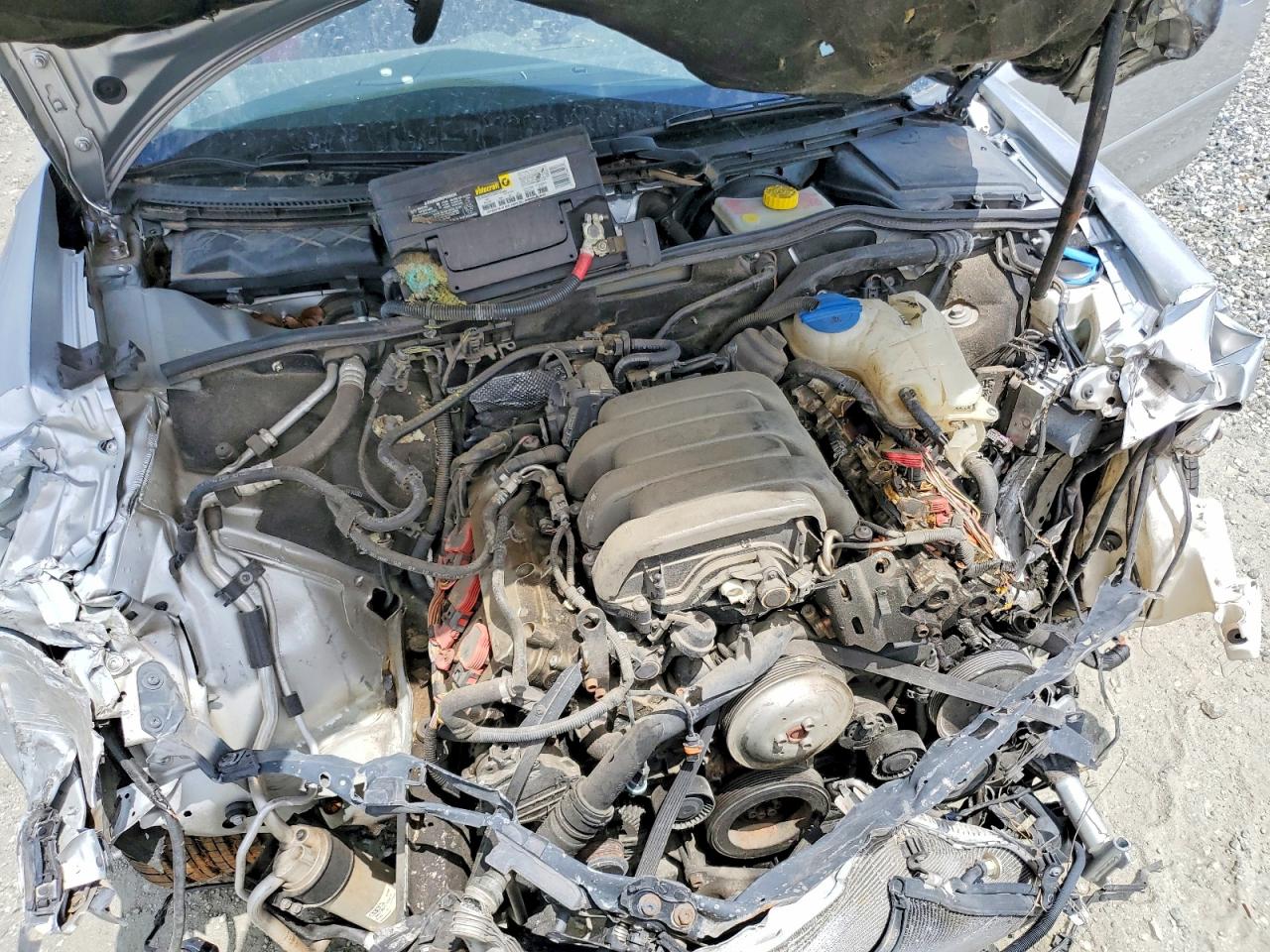 2007 Audi A4 3.2 Cabriolet Quattro Silver vin: WAUDH48H57K026200