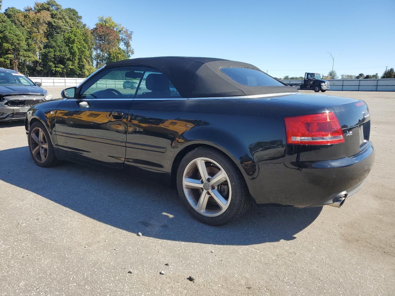 2007 Audi A4 3.2 Cabriolet Quattro Black vin: WAUDH48H77K025792