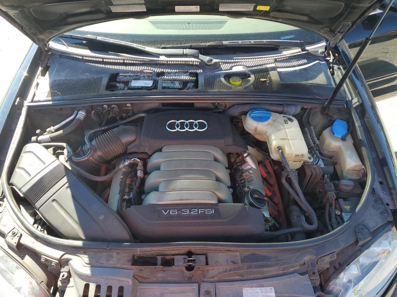2007 Audi A4 3.2 Cabriolet Quattro Black vin: WAUDH48H77K025792