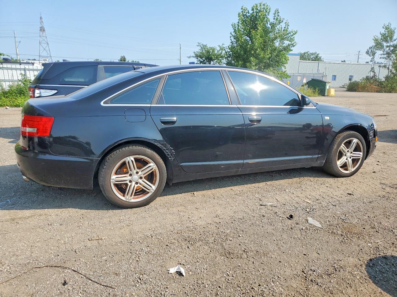 2008 Audi A6 3.2 Quattro Black vin: WAUDH64F48N160406