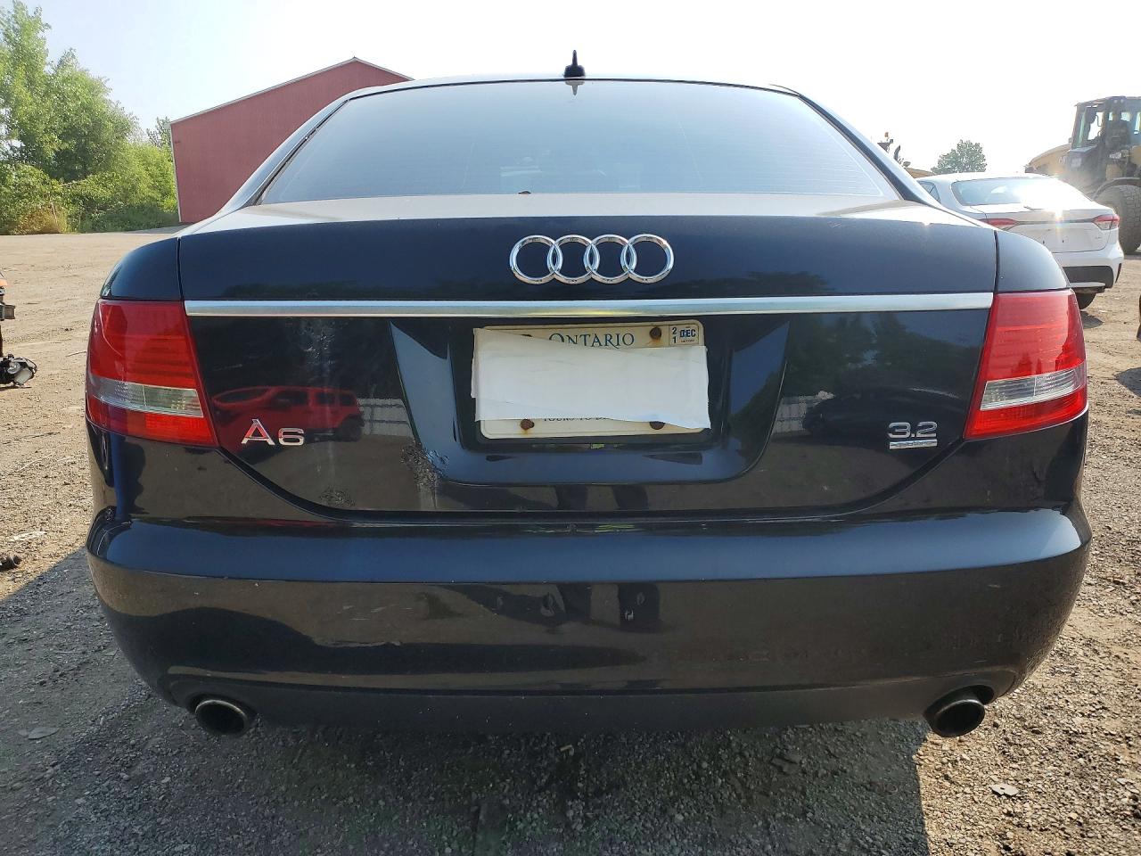 2008 Audi A6 3.2 Quattro Black vin: WAUDH64F48N160406