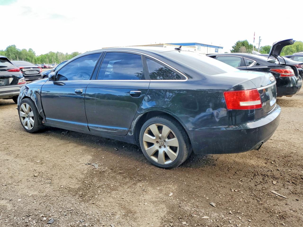 2008 Audi A6 3.2 Quattro Black vin: WAUDH64F78N122393