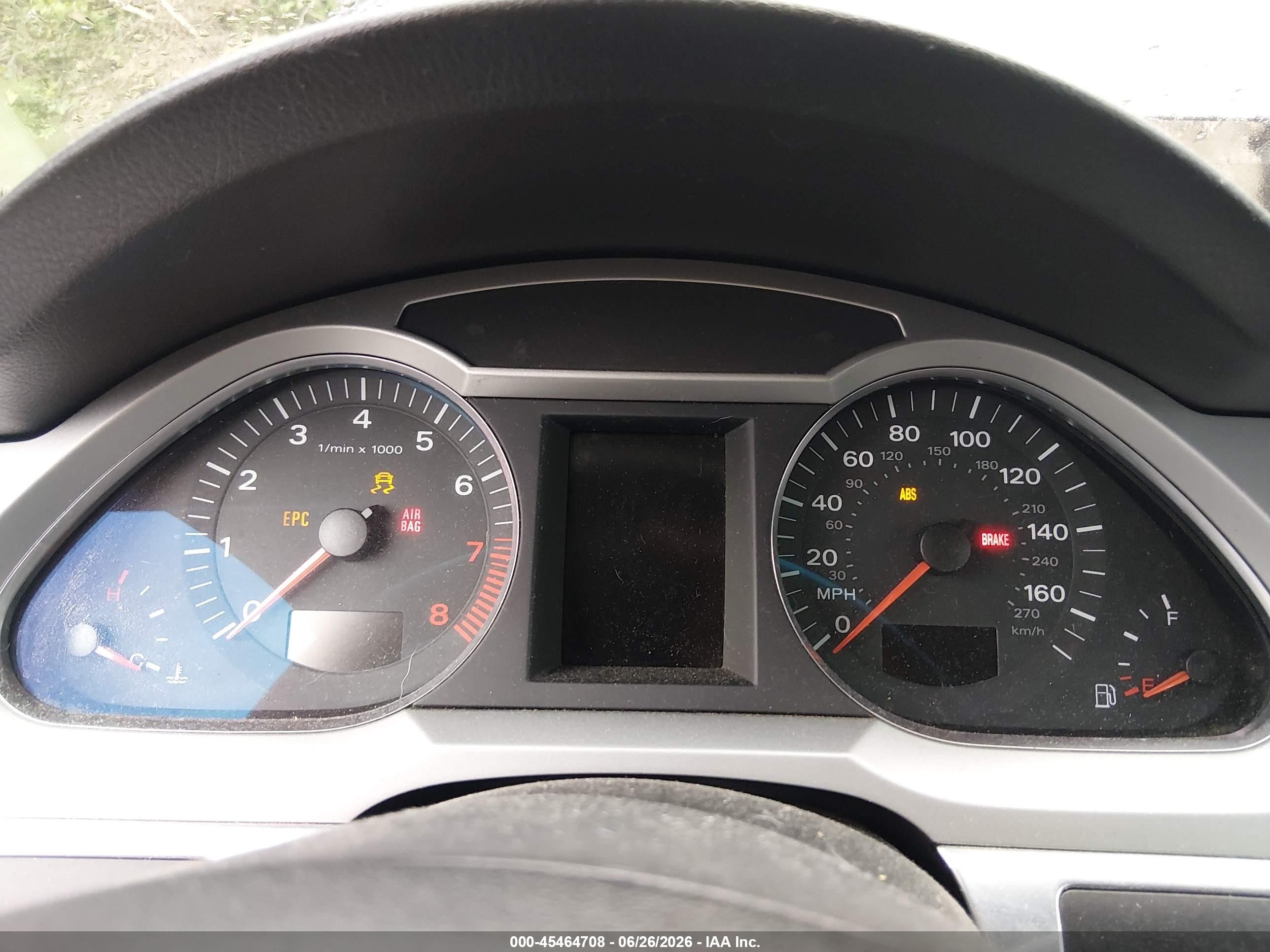 2008 Audi A6 3.2 Black vin: WAUDH74F08N095172