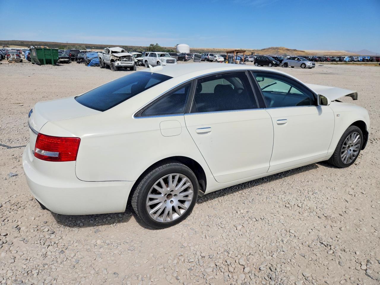 2006 Audi A6 3.2 Quattro Белый vin: WAUDH74F16N100506