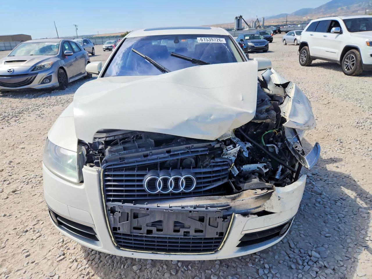 2006 Audi A6 3.2 Quattro Белый vin: WAUDH74F16N100506