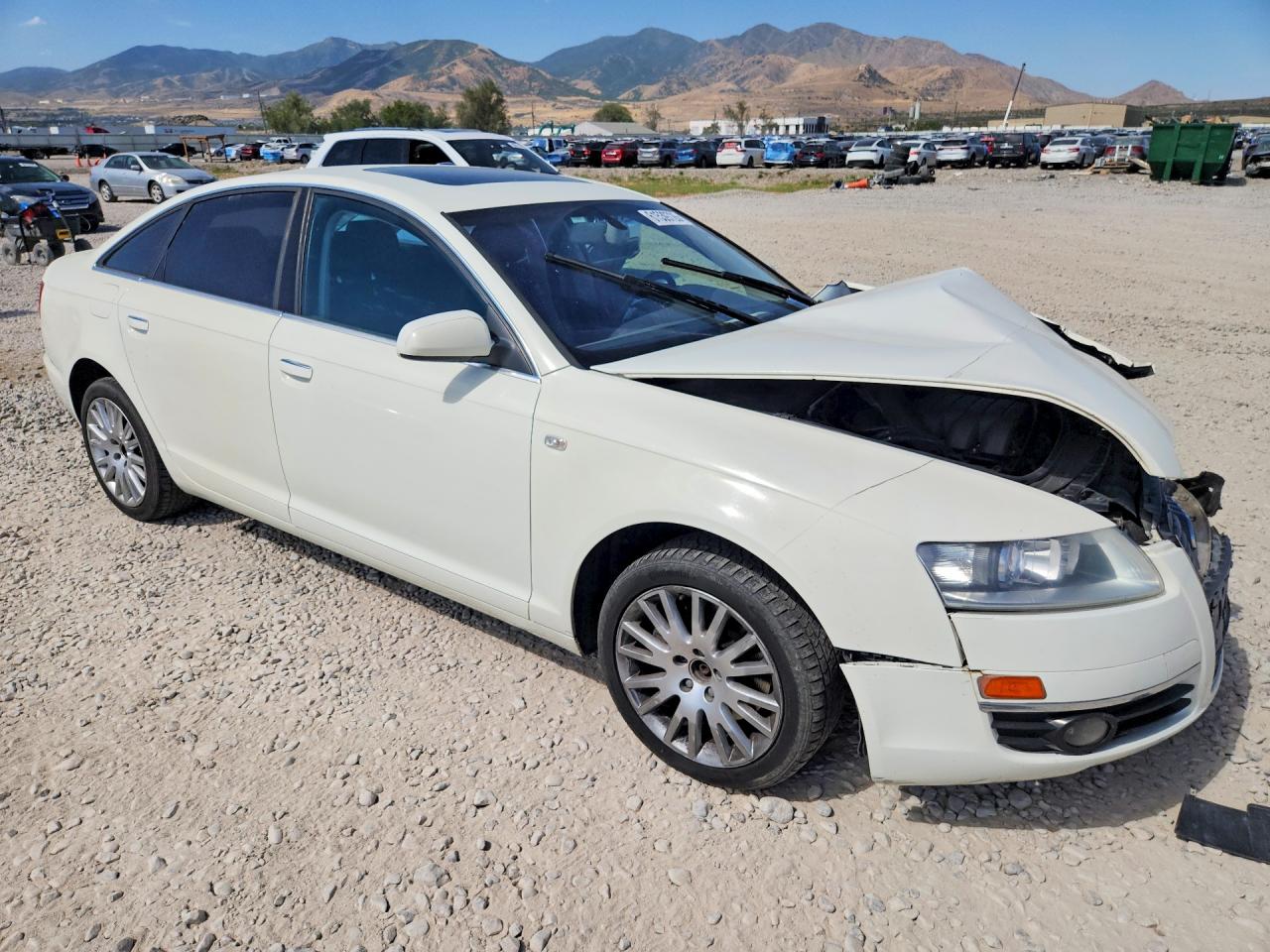 2006 Audi A6 3.2 Quattro Белый vin: WAUDH74F16N100506