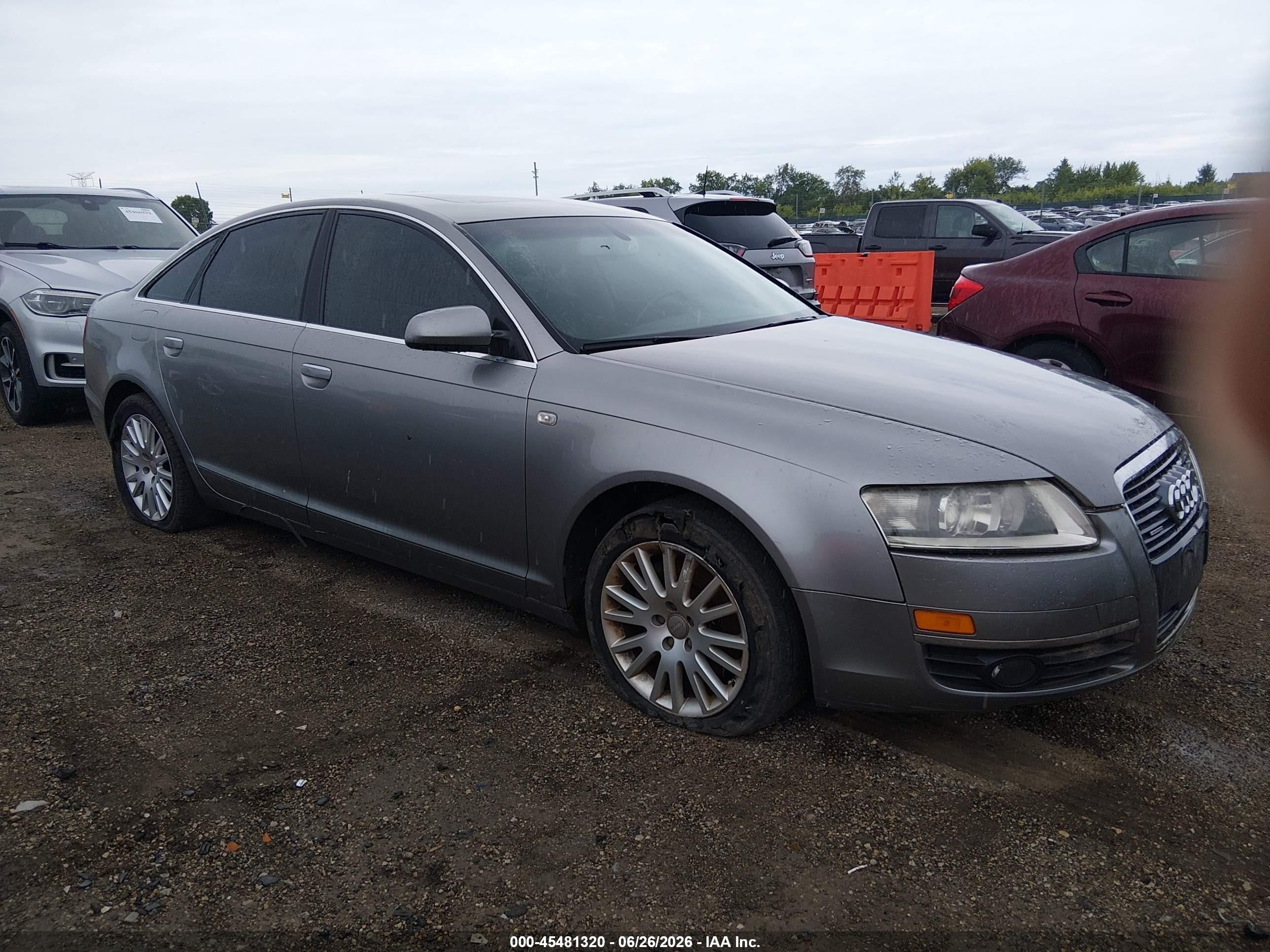 2006 Audi A6 3.2 Silver vin: WAUDH74F16N138933