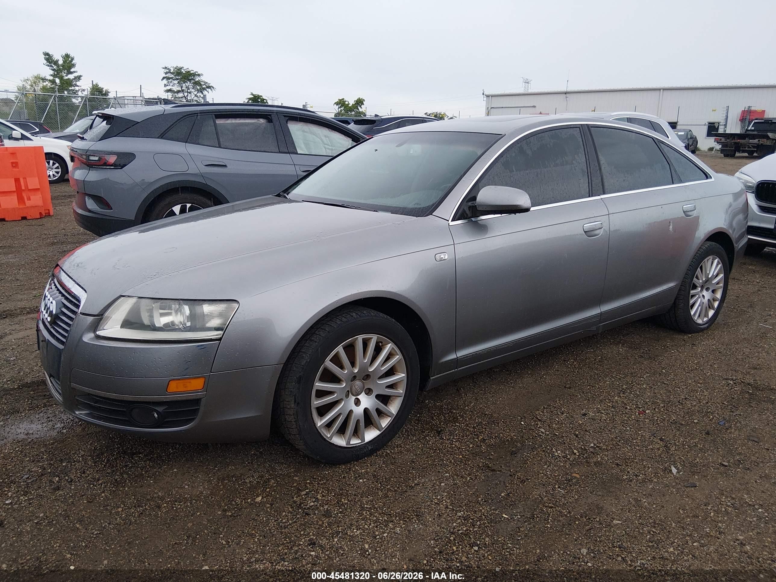 2006 Audi A6 3.2 Silver vin: WAUDH74F16N138933