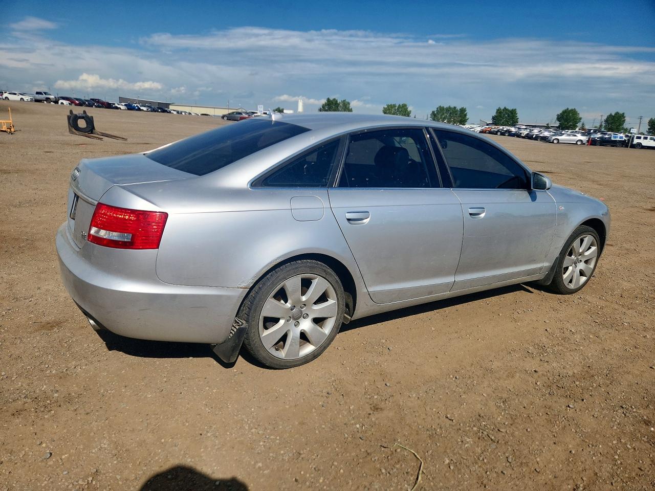 2007 Audi A6 3.2 Quattro Silver vin: WAUDH74F17N053771