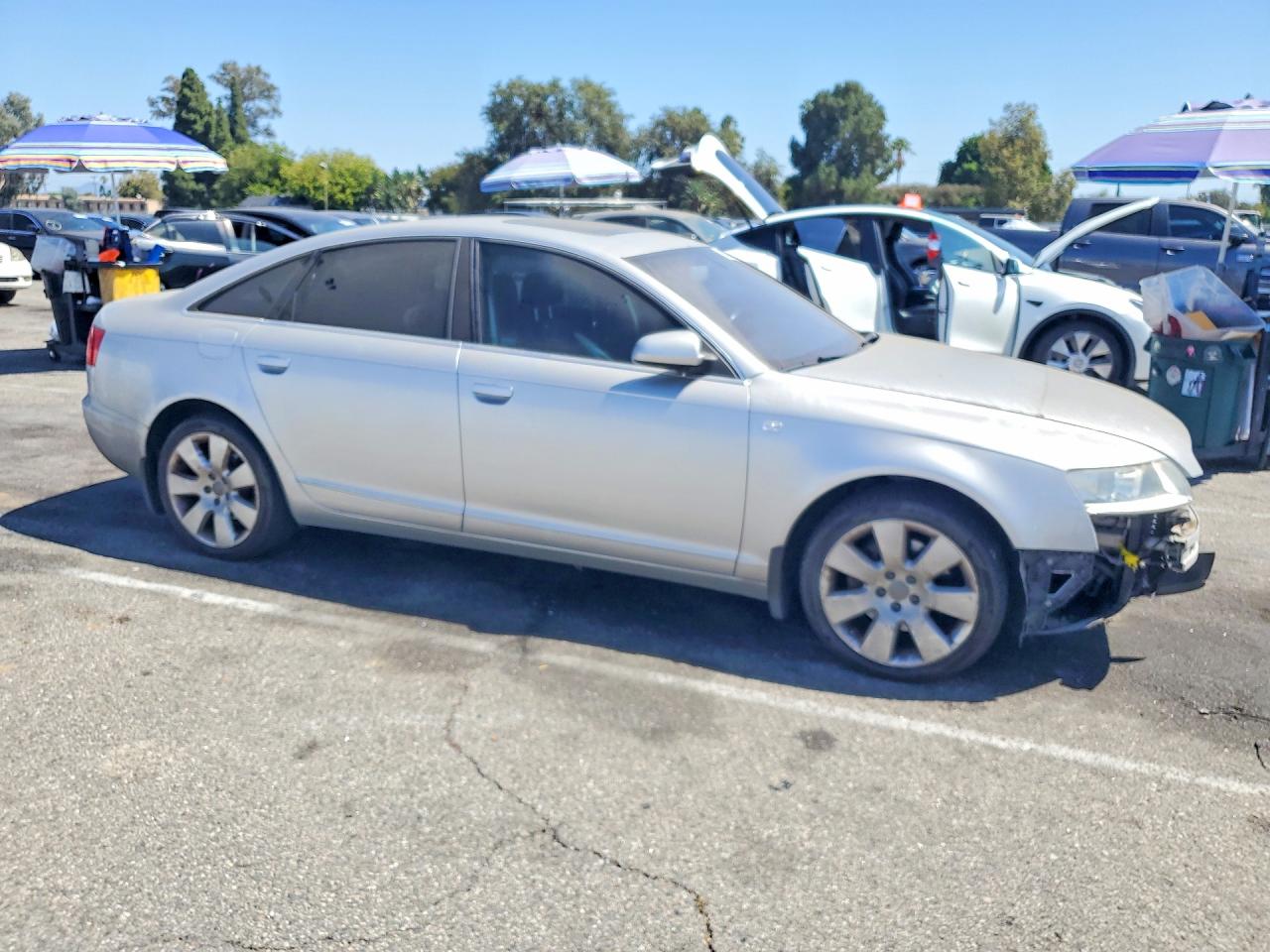 2007 Audi A6 3.2 Quattro Серебряный vin: WAUDH74F17N080338