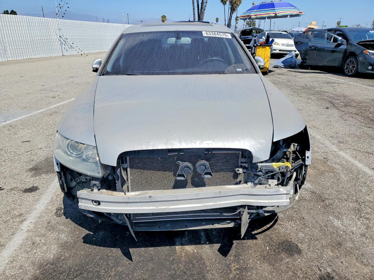 2007 Audi A6 3.2 Quattro Серебряный vin: WAUDH74F17N080338
