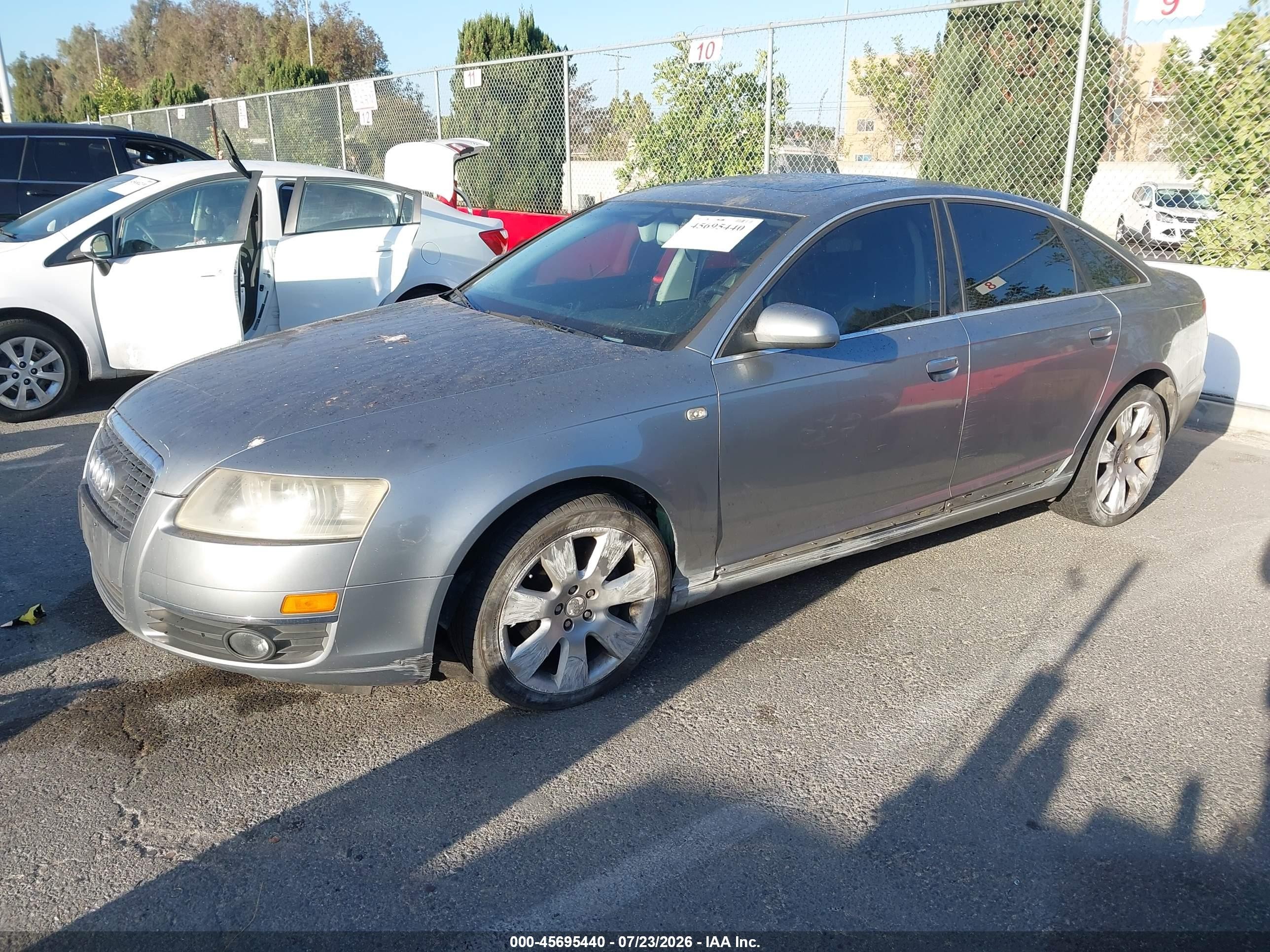 2007 Audi A6 3.2 Silver vin: WAUDH74F17N170783