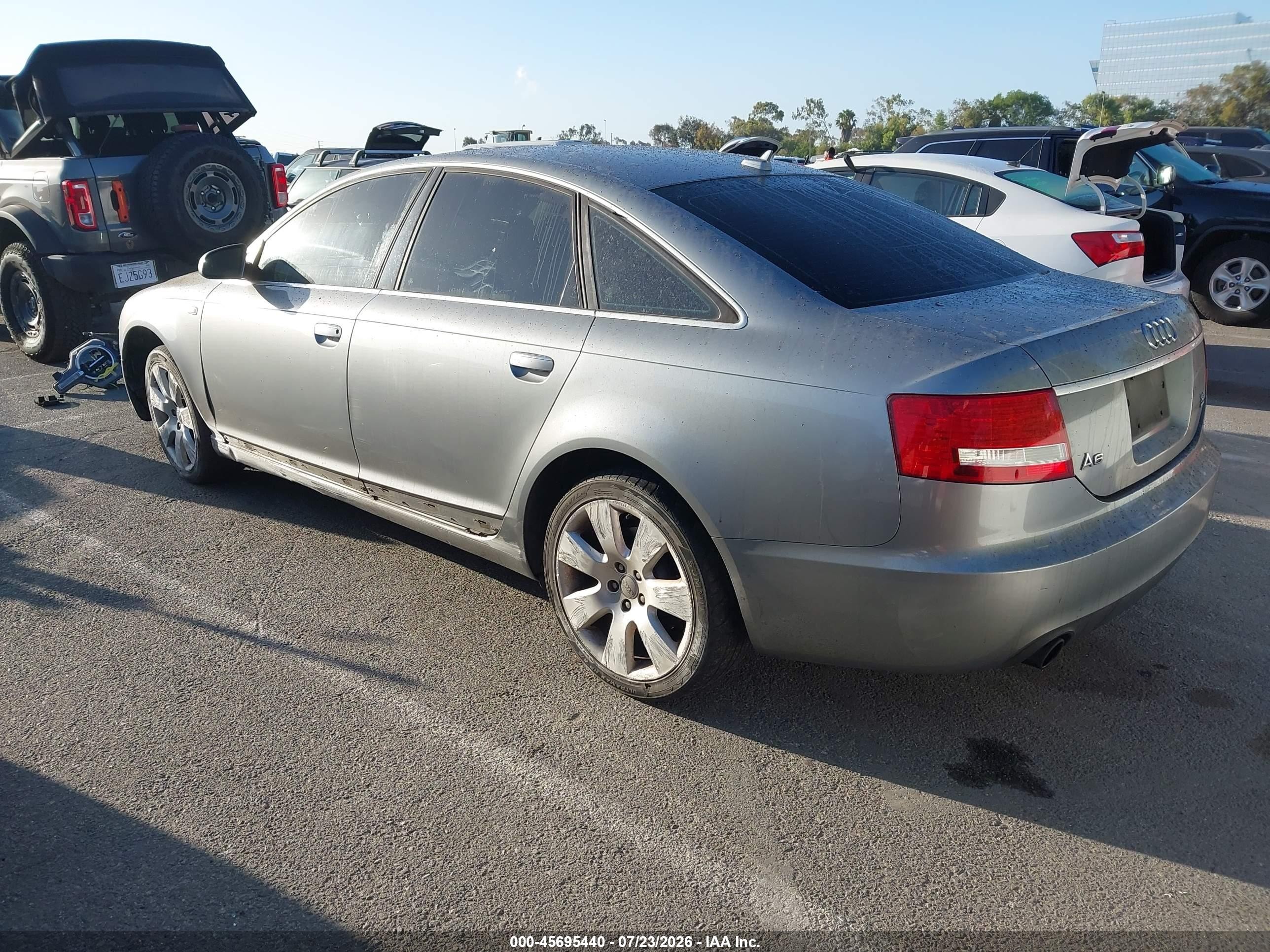 2007 Audi A6 3.2 Silver vin: WAUDH74F17N170783