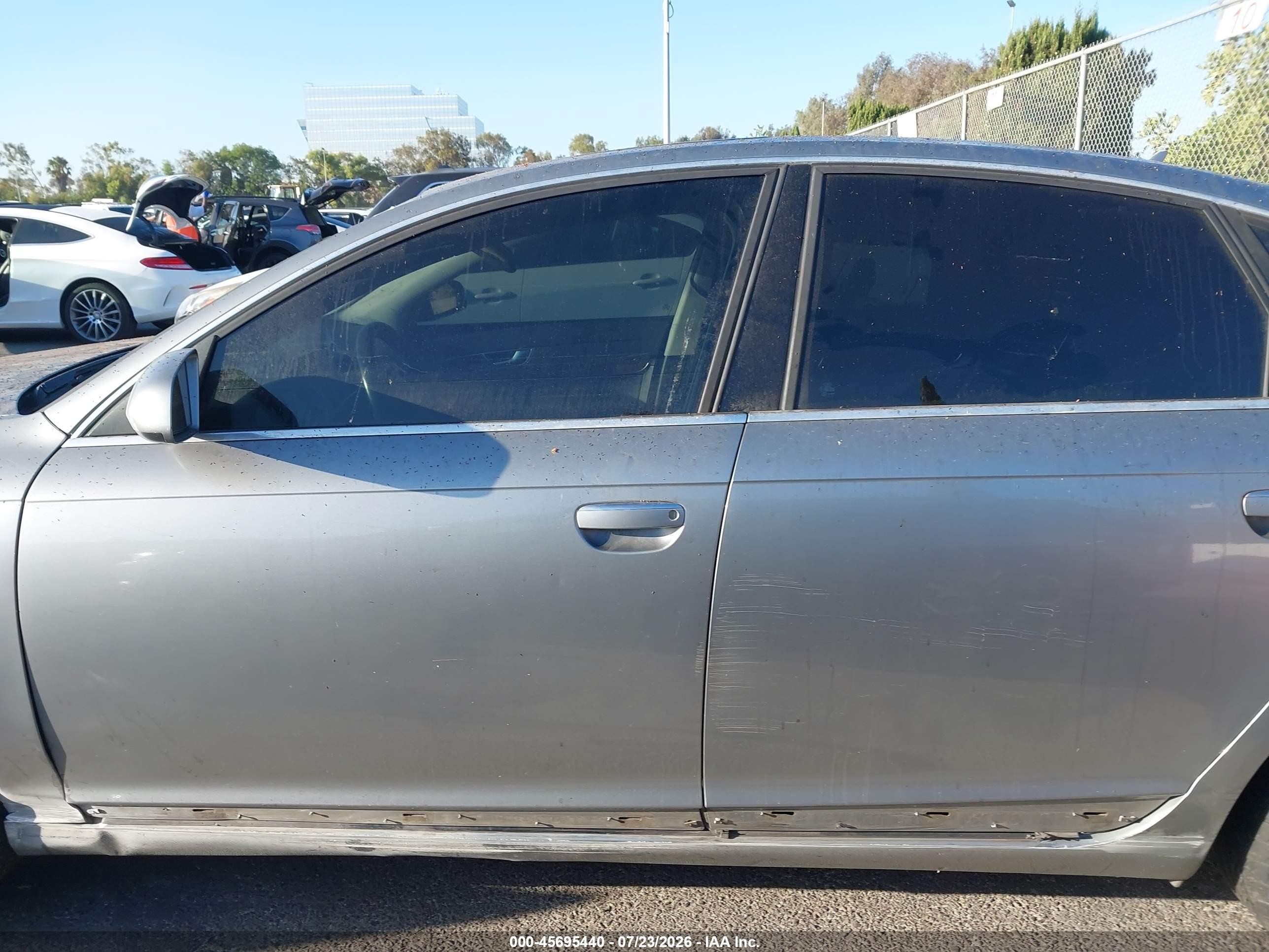 2007 Audi A6 3.2 Silver vin: WAUDH74F17N170783