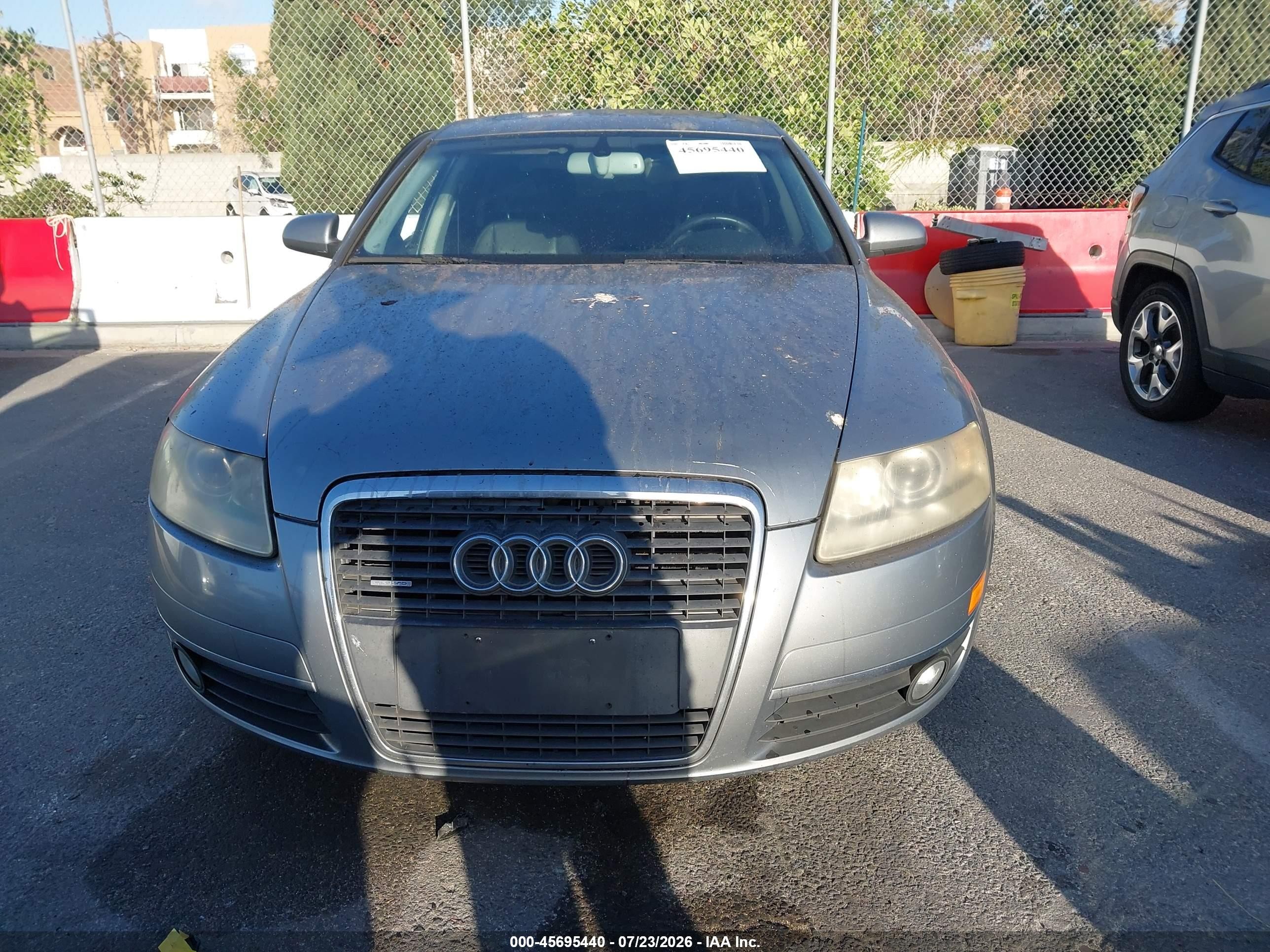 2007 Audi A6 3.2 Silver vin: WAUDH74F17N170783