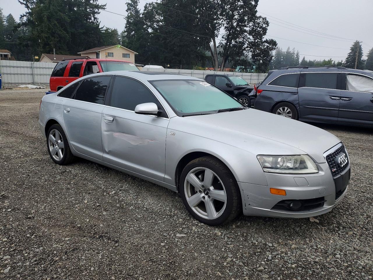 2008 Audi A6 3.2 Quattro Серебряный vin: WAUDH74F18N090904