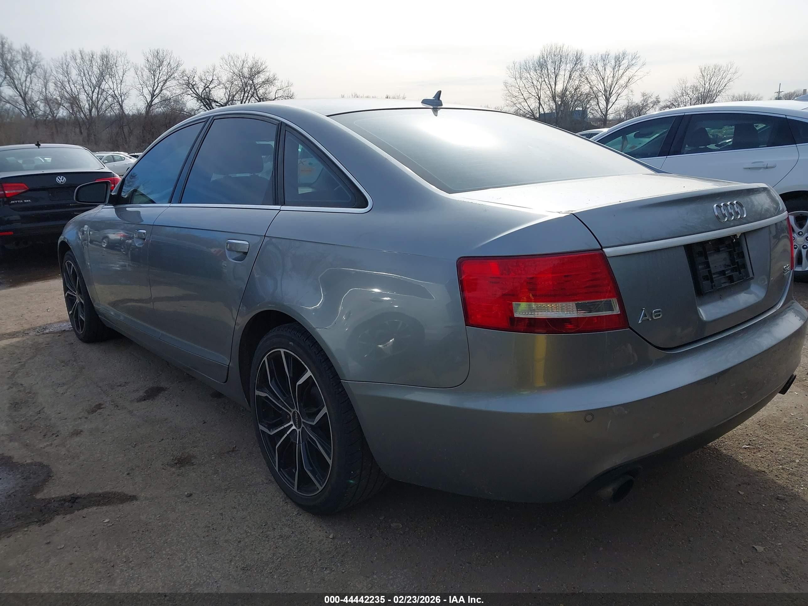 2008 Audi A6 3.2 Silver vin: WAUDH74F18N146503