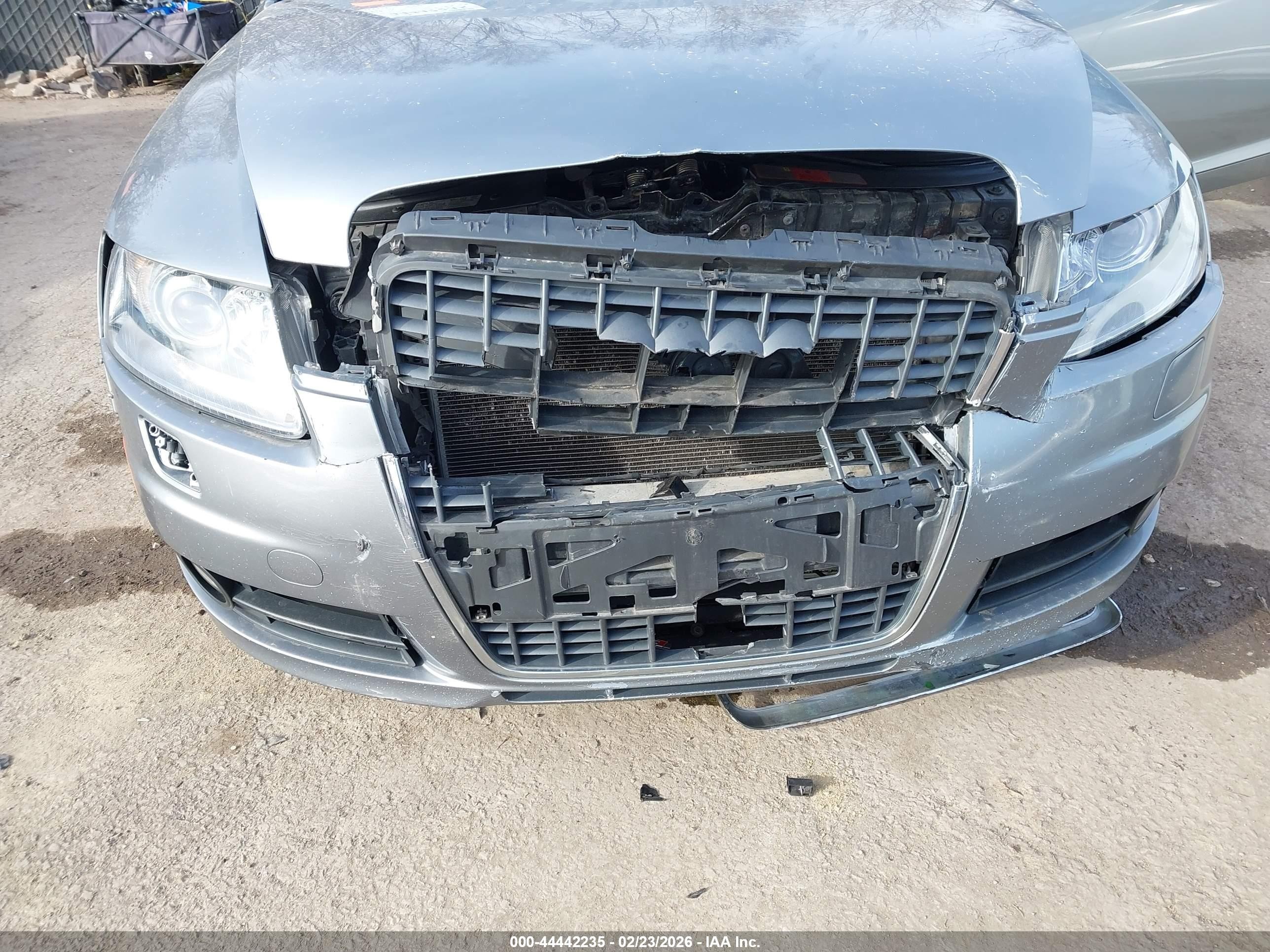 2008 Audi A6 3.2 Silver vin: WAUDH74F18N146503