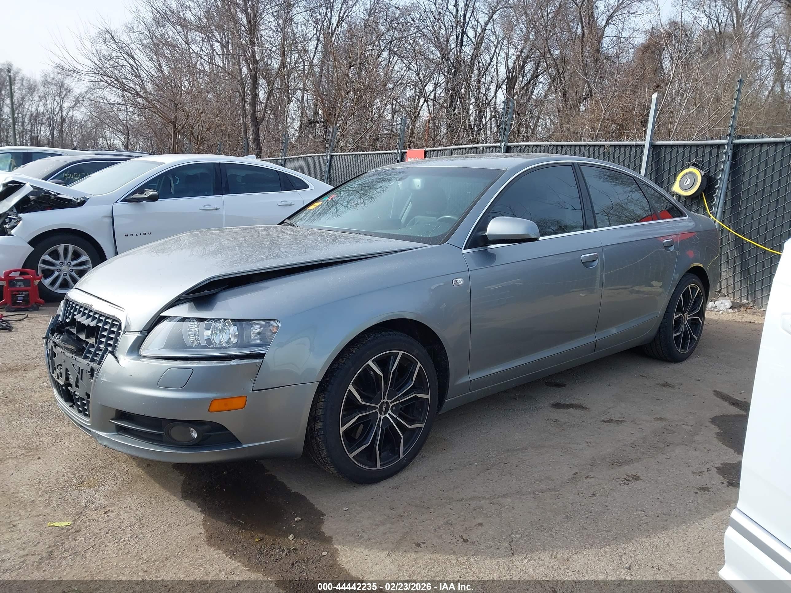 2008 Audi A6 3.2 Silver vin: WAUDH74F18N146503