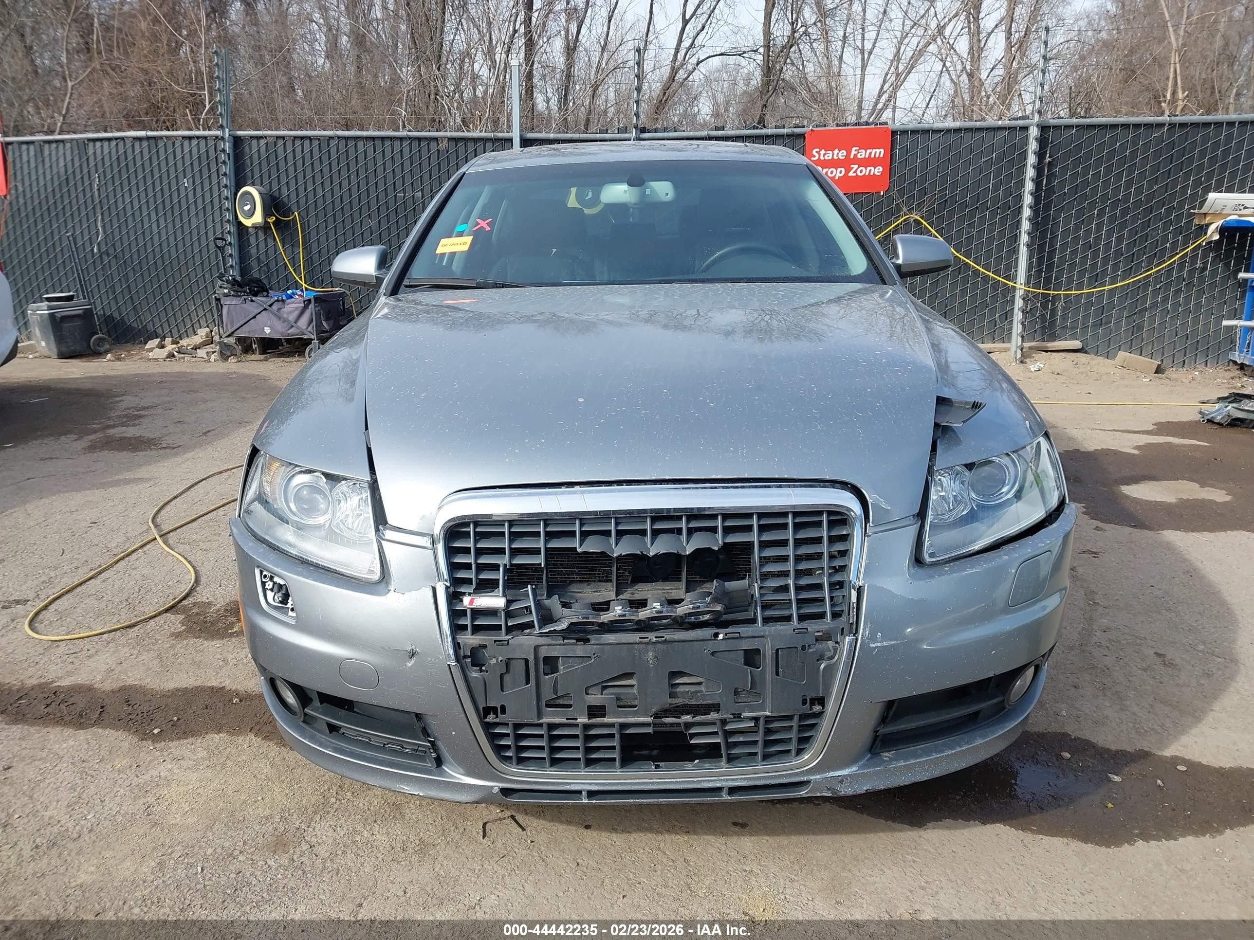 2008 Audi A6 3.2 Silver vin: WAUDH74F18N146503