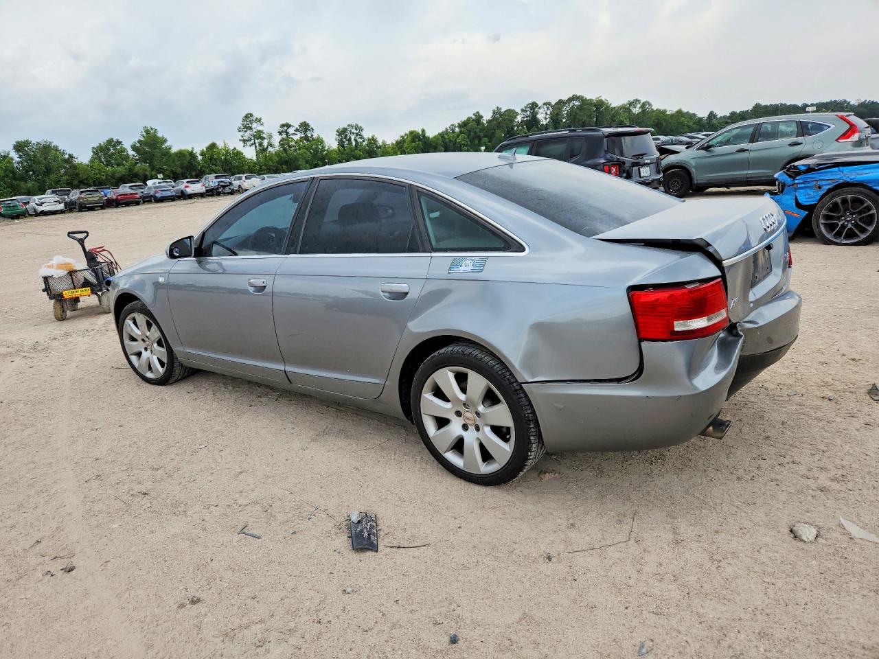 2007 Audi A6 3.2 Quattro Серый vin: WAUDH74F27N075732