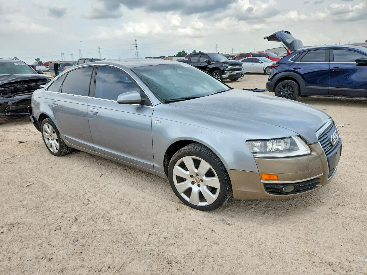 2007 Audi A6 3.2 Quattro Серый vin: WAUDH74F27N075732