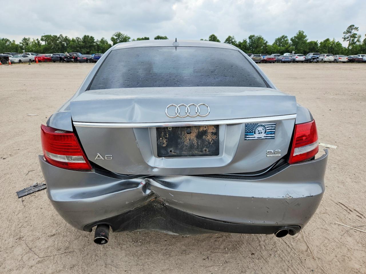 2007 Audi A6 3.2 Quattro Серый vin: WAUDH74F27N075732