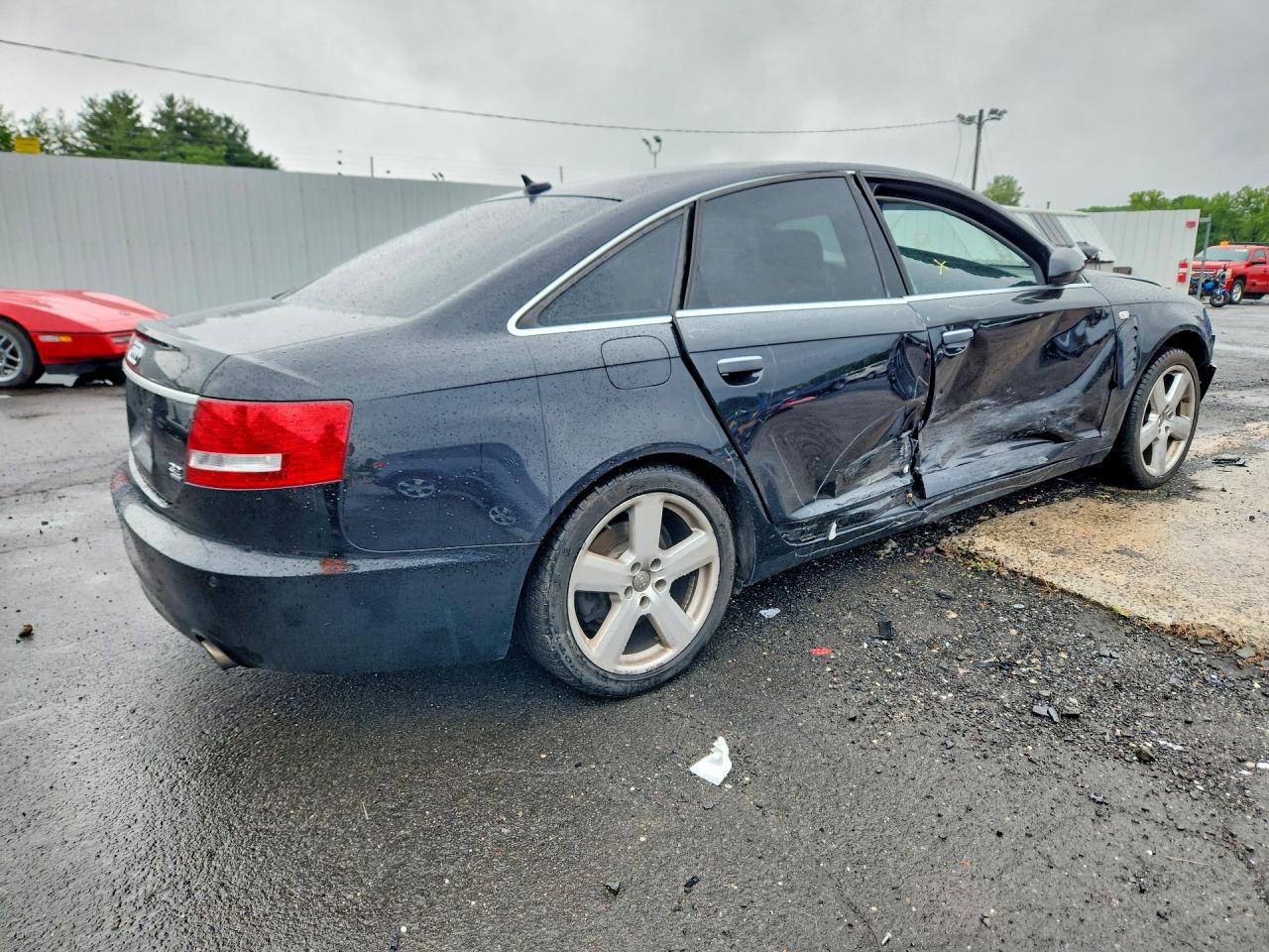 2008 Audi A6 3.2 Quattro Черный vin: WAUDH74F28N138989