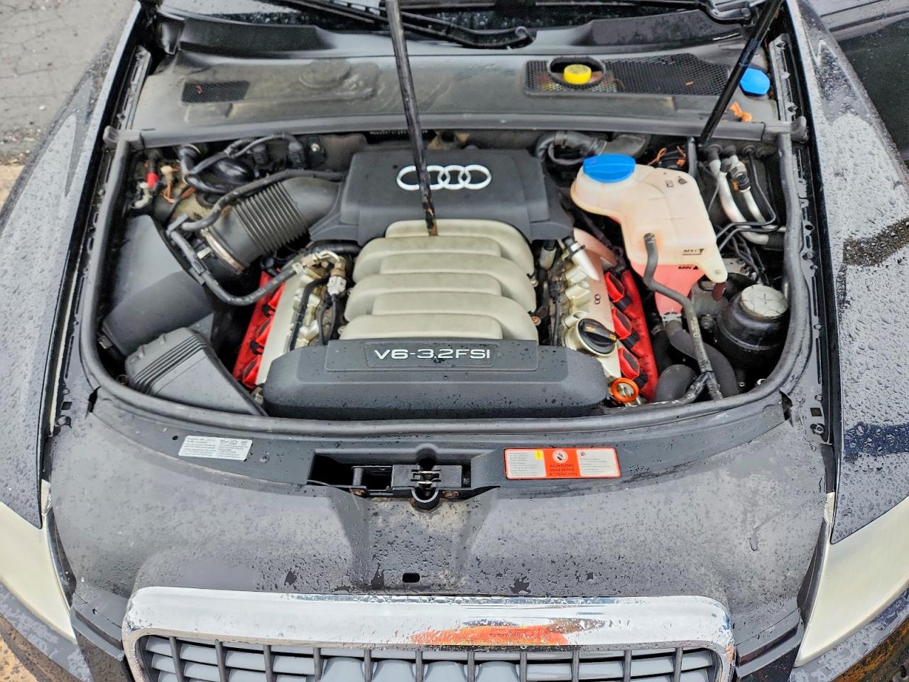 2008 Audi A6 3.2 Quattro Черный vin: WAUDH74F28N138989