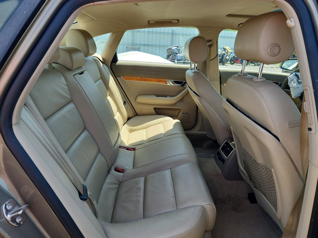 2008 Audi A6 3.2 Quattro Brown vin: WAUDH74F28N174231