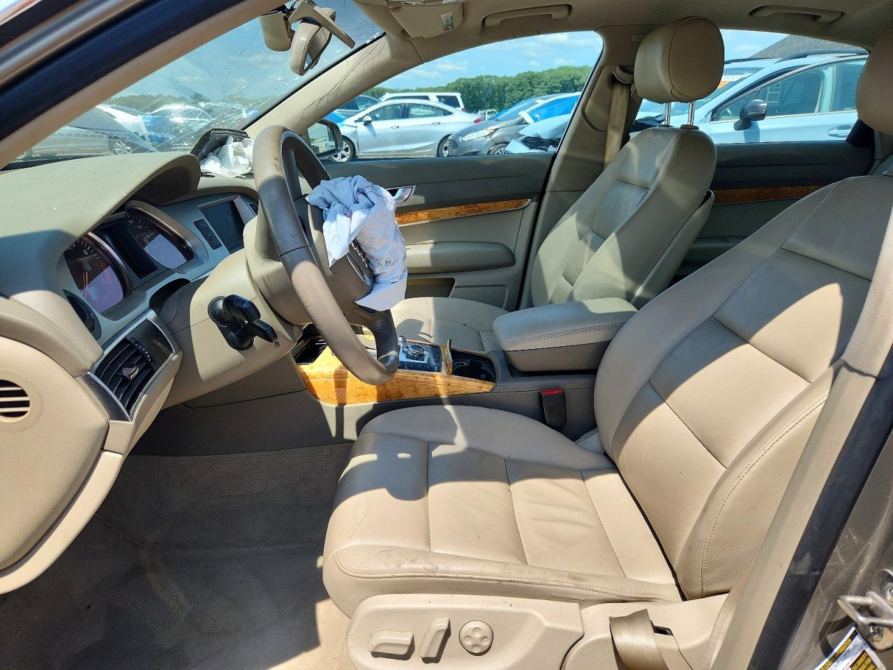 2008 Audi A6 3.2 Quattro Brown vin: WAUDH74F28N174231