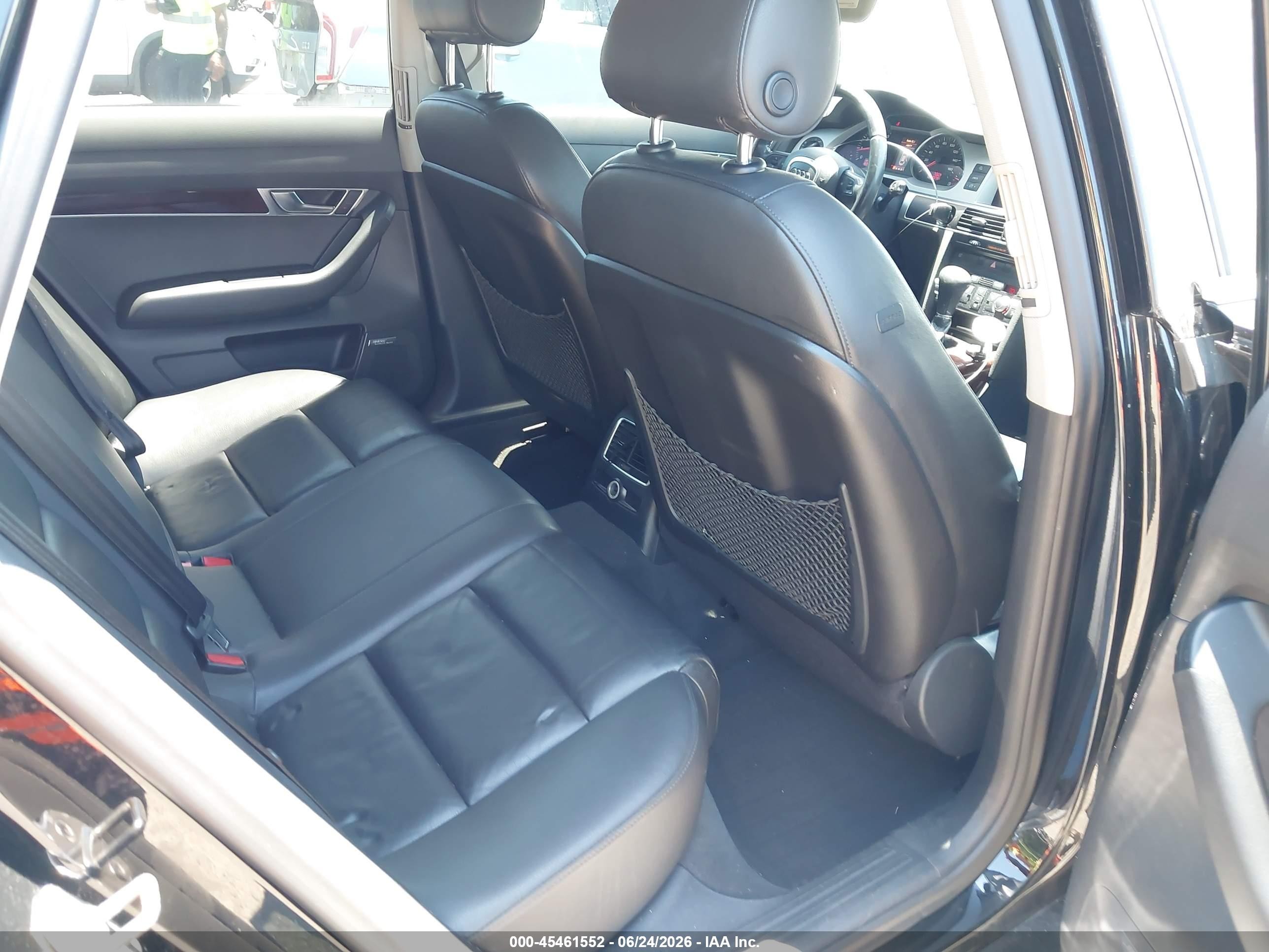 2008 Audi A6 3.2 Black vin: WAUDH74F38N026363