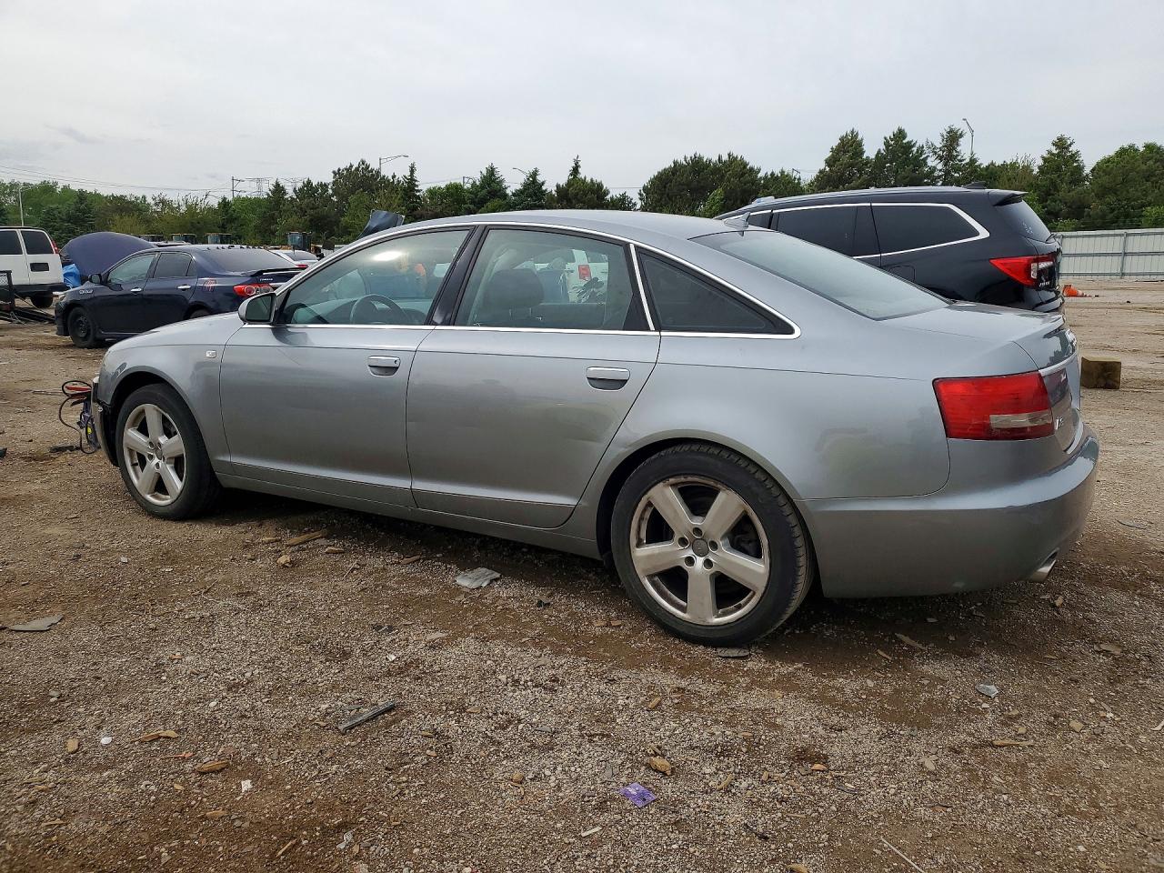 2008 Audi A6 3.2 Quattro Silver vin: WAUDH74F38N028016