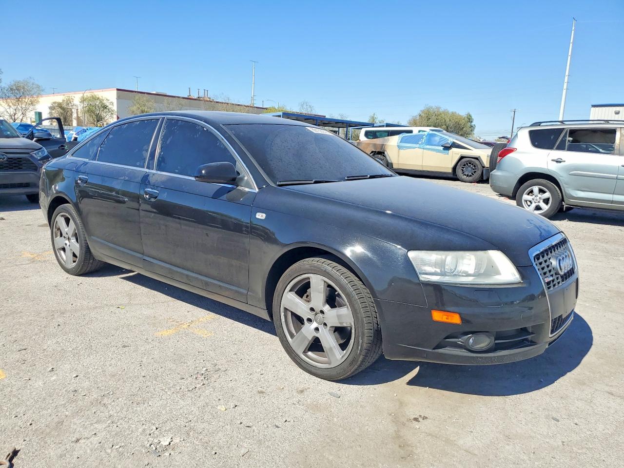 2008 Audi A6 3.2 Quattro Black vin: WAUDH74F48N120767
