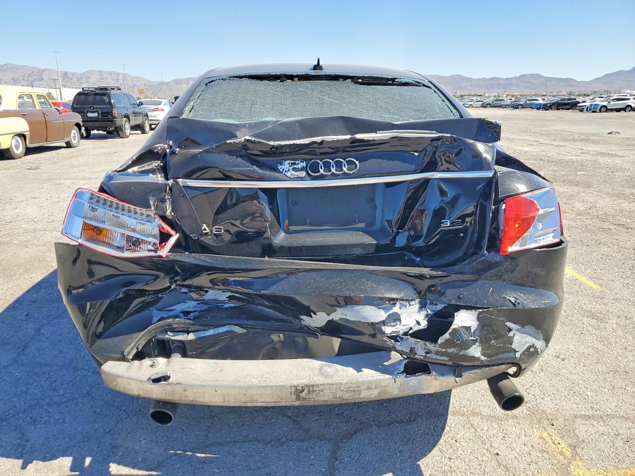 2008 Audi A6 3.2 Quattro Black vin: WAUDH74F48N120767