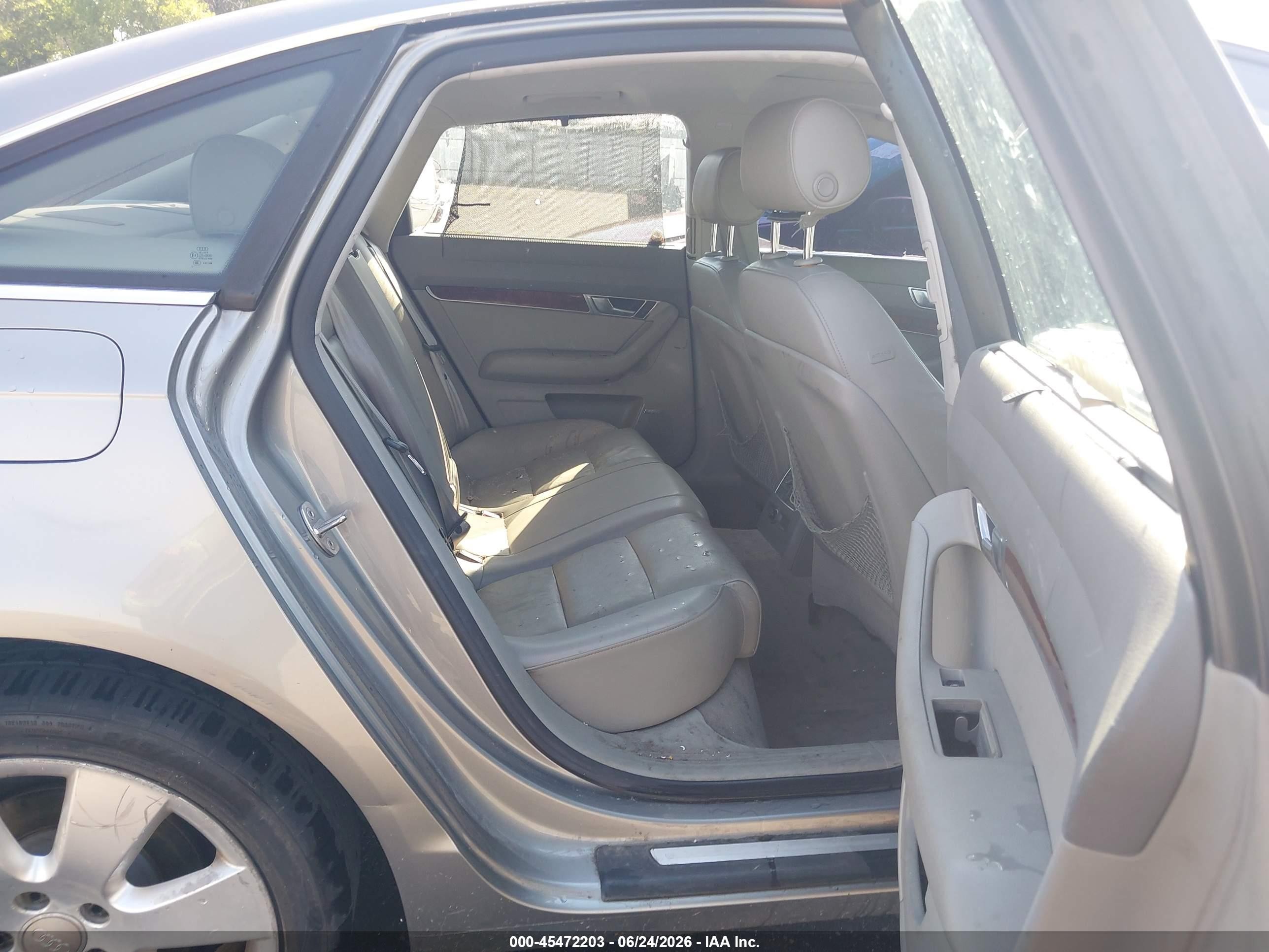 2006 Audi A6 3.2 Silver vin: WAUDH74F56N078803