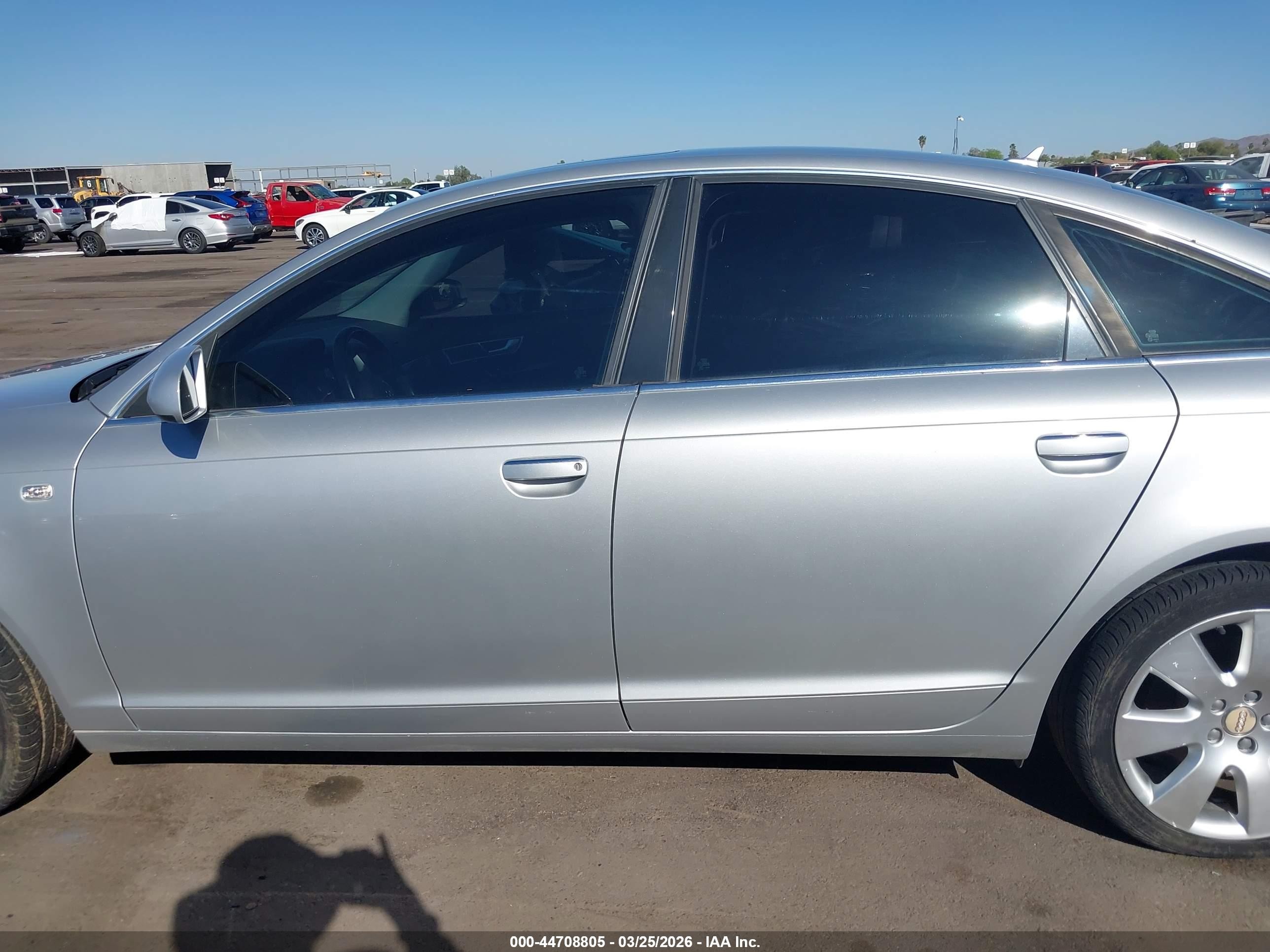 2007 Audi A6 3.2 Silver vin: WAUDH74F57N049190