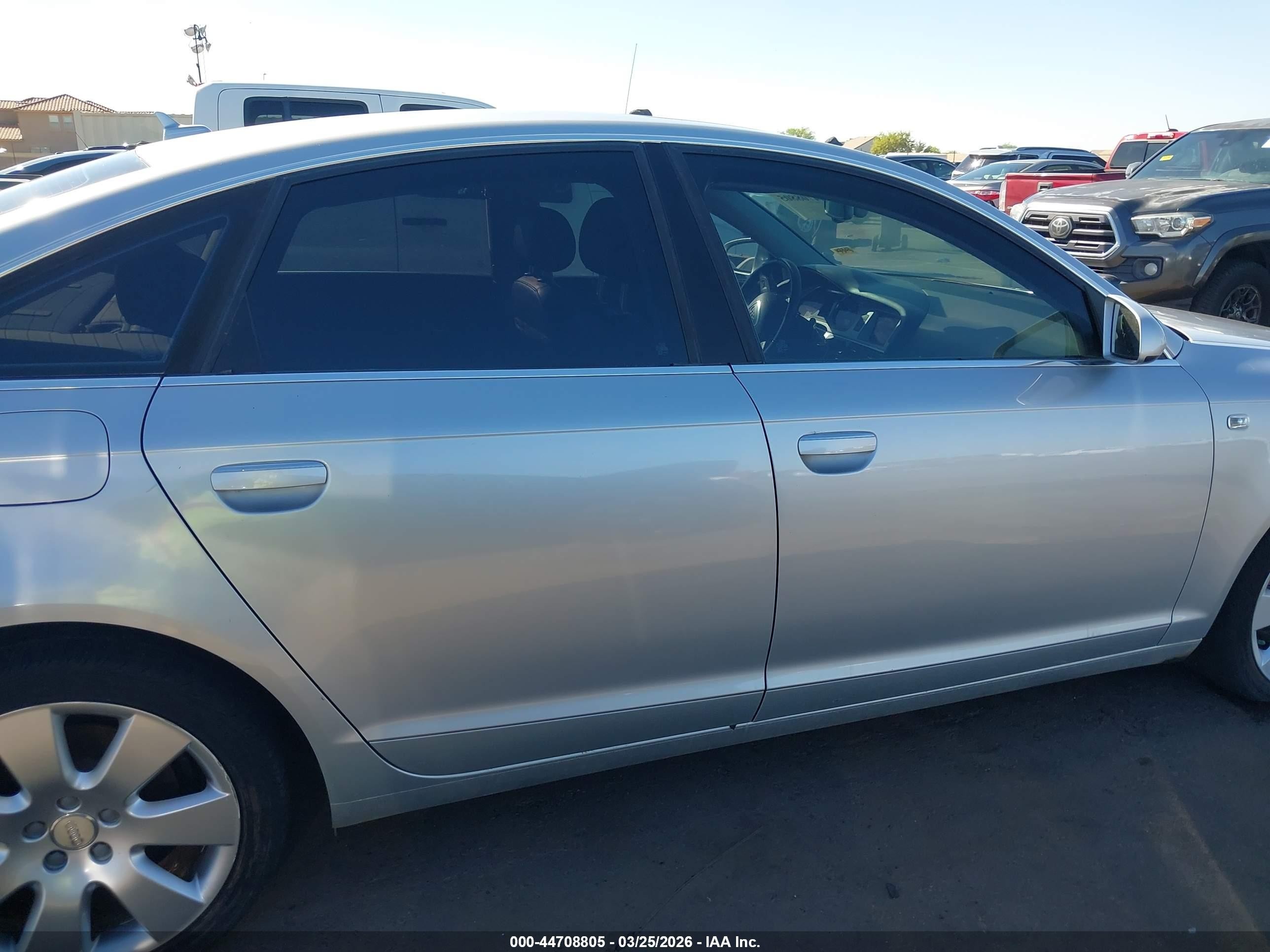 2007 Audi A6 3.2 Silver vin: WAUDH74F57N049190